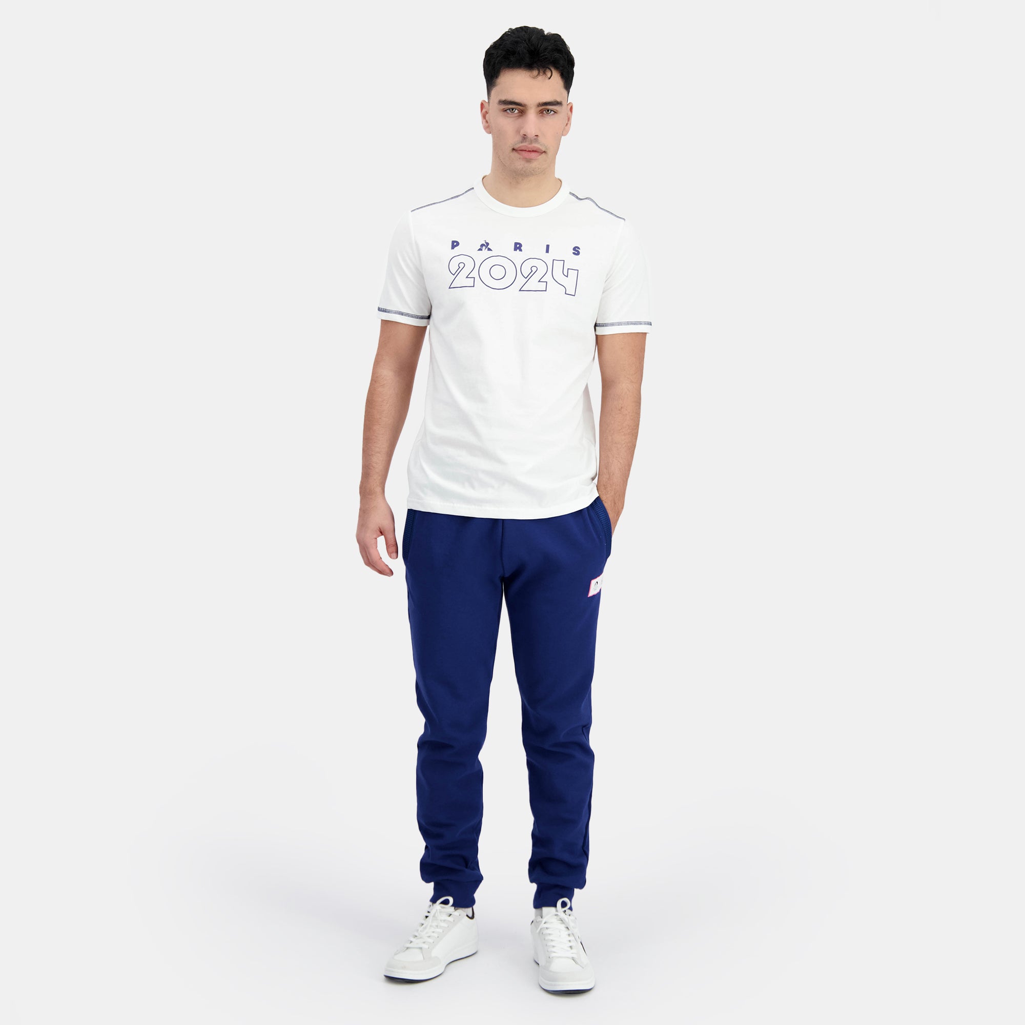 2410566-GRAPHIC P24 Tee SS N°2 M marshmallow  | Maglietta Uomo