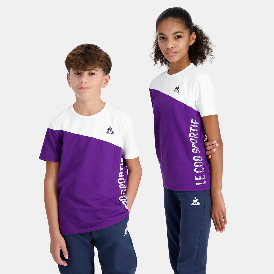 2410684-BAT Tee SS N°1 Enfant n.o.w/violet j. | T-shirt Enfant