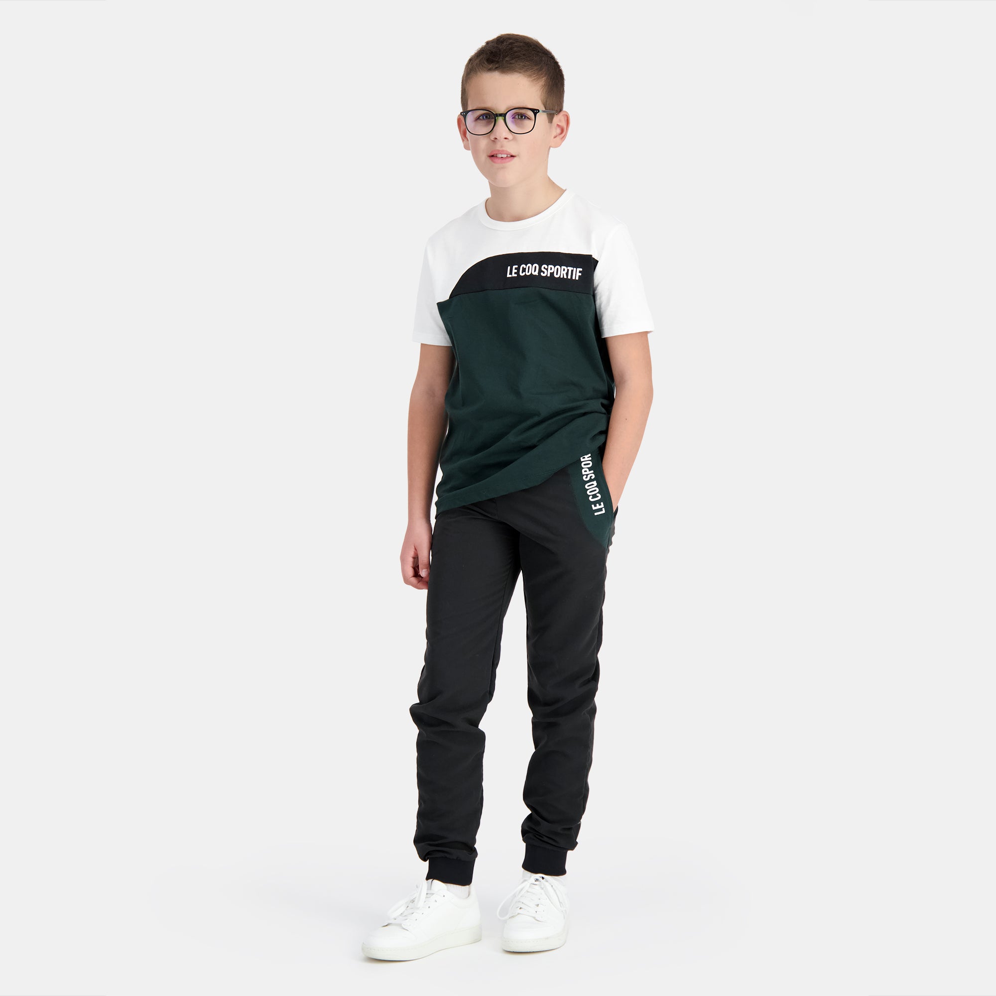 2410693-SAISON 1 Pant N°2 Enfant black/scarab  | Trousers for kids