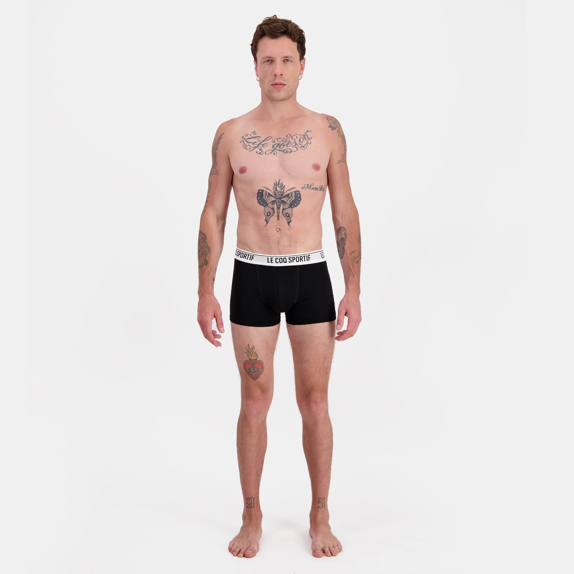 2410772-ESS SSVET Lot de 2 Boxer M black/black | Lot 2 Boxers Homme