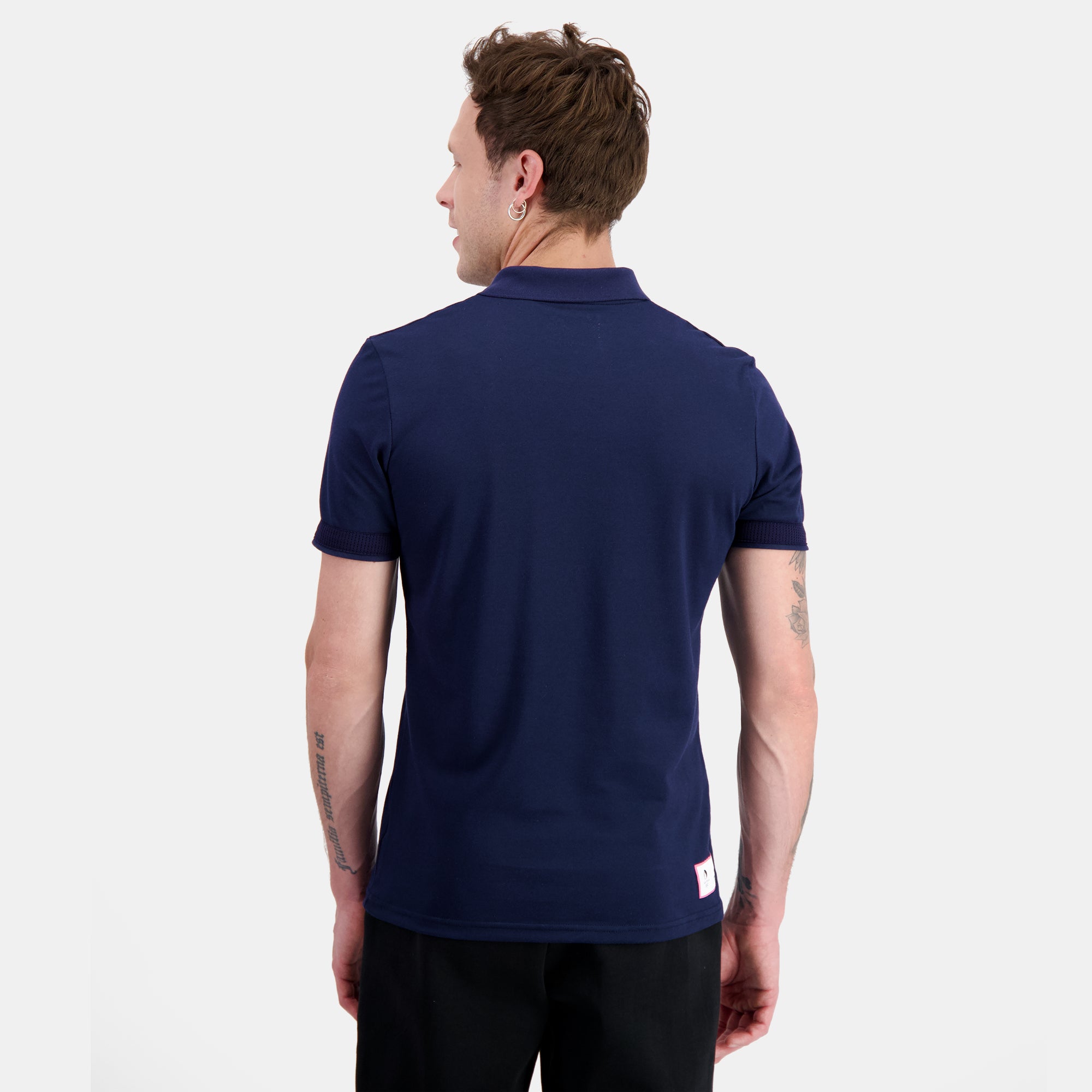 2411052-ESS P24 Polo SS N°2 M bleu nuit  | Polo Uomo