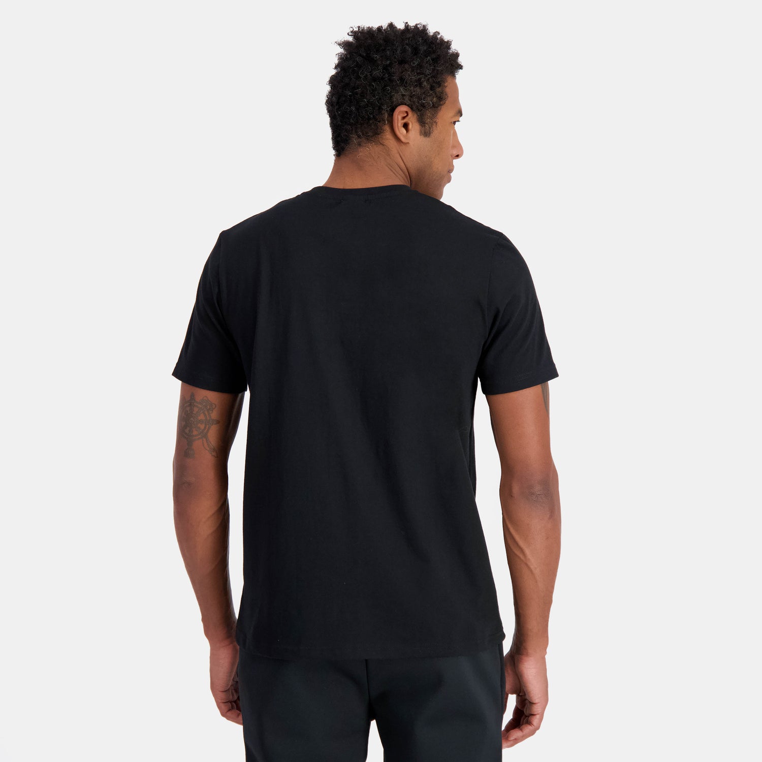 2411173-LA PAIX Tee SS N°1 M black | T-shirt motif «La Paix»  Homme