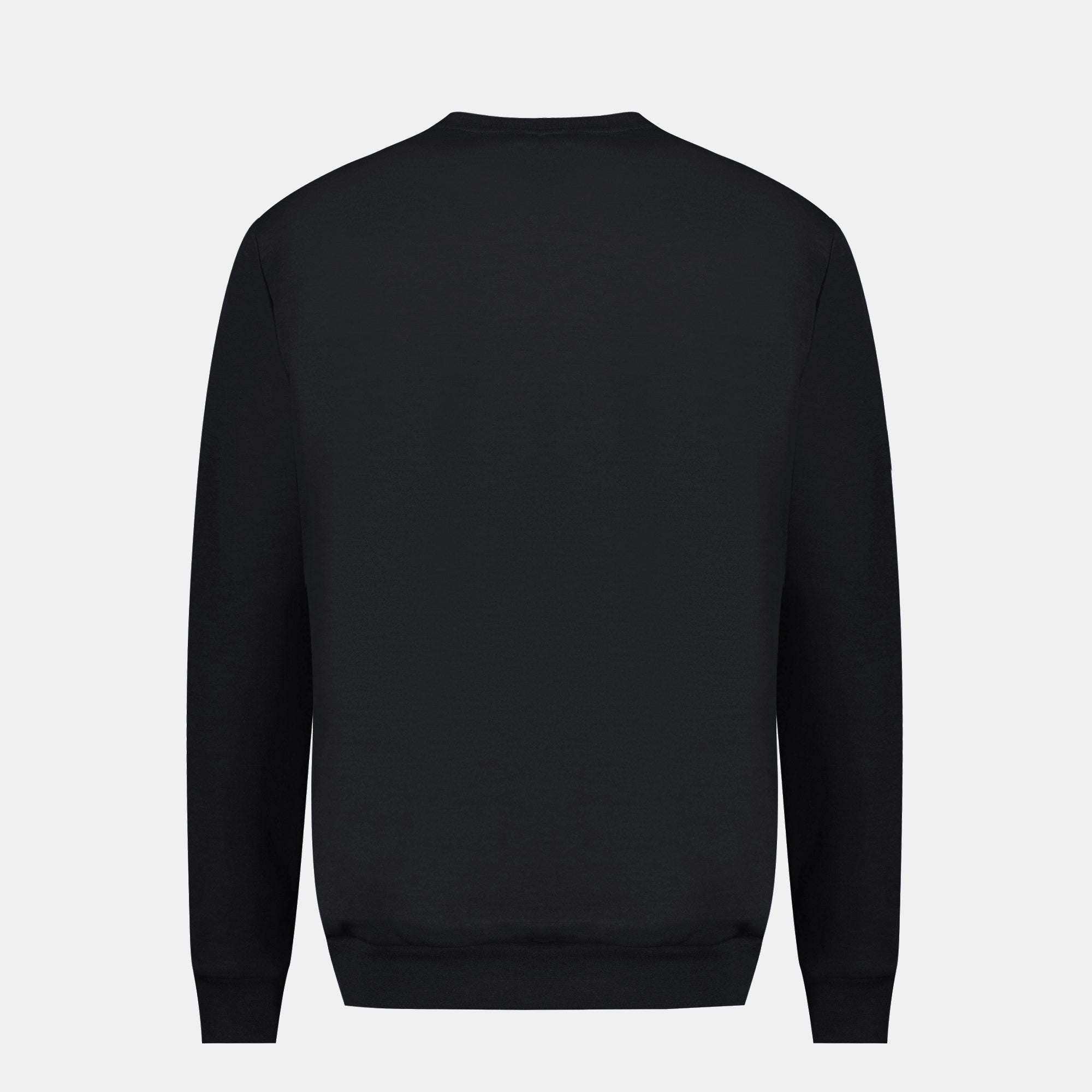 2411177-LA PAIX Crew Sweat N°1 M black  | Sweatshirtshirt Mit Rundhalsausschnitt motif «La Paix» für Herren