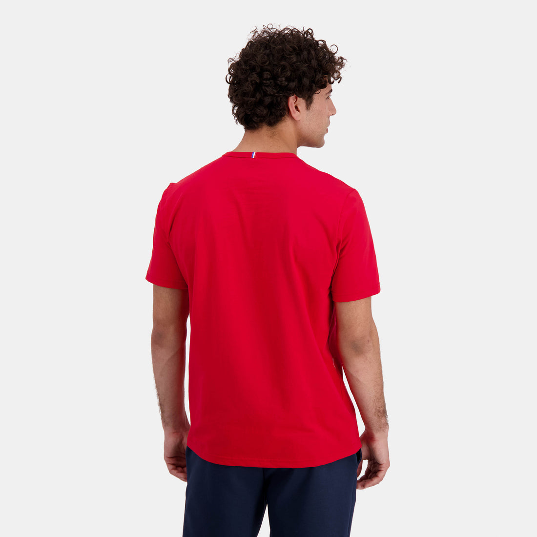 2422950-ESS Tee SS N°1 M pur rouge | T-shirt Homme