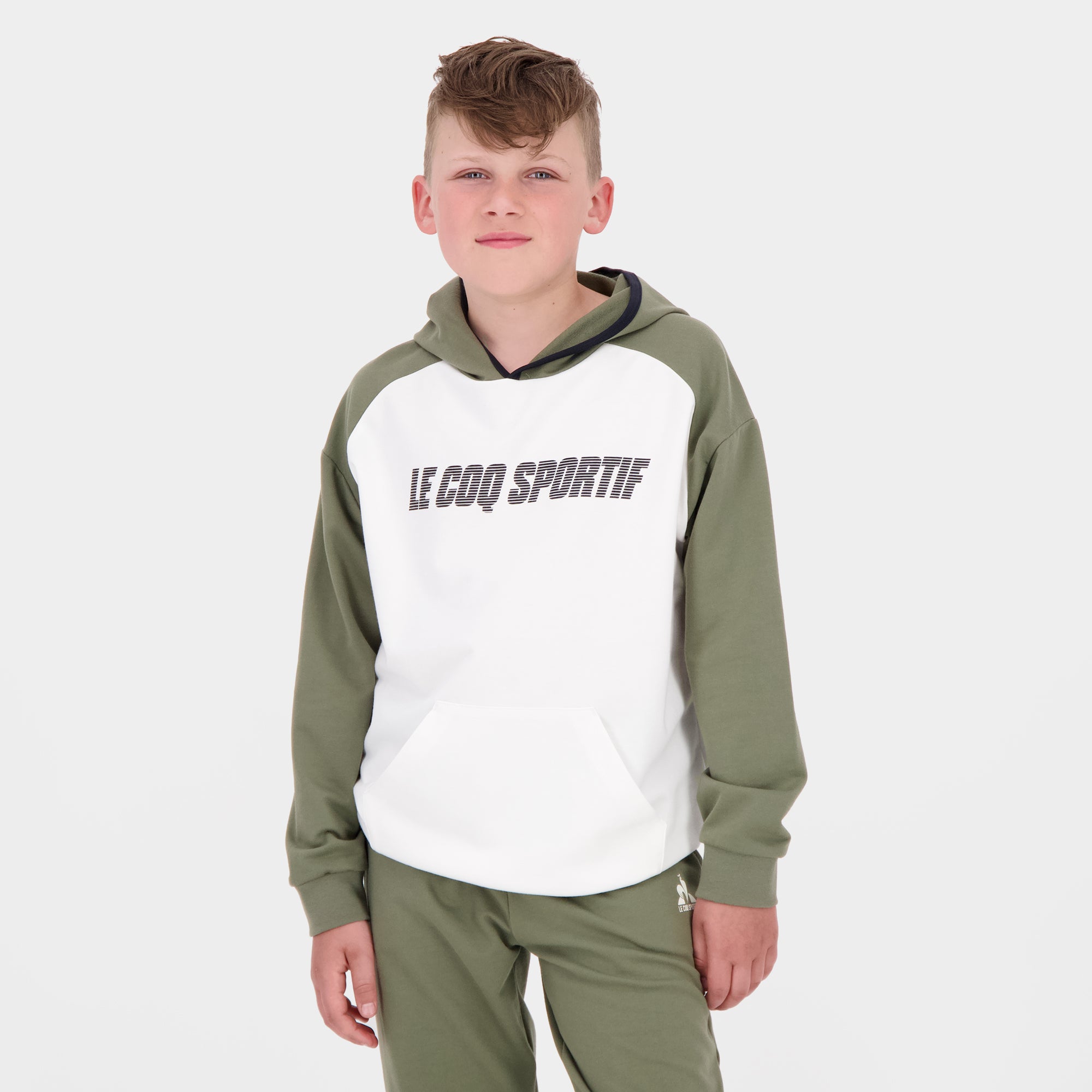 2520306-GRAPHIQUE Hoody N°1 Enfant marshmallow | Sweat zippé à capuche Enfant
