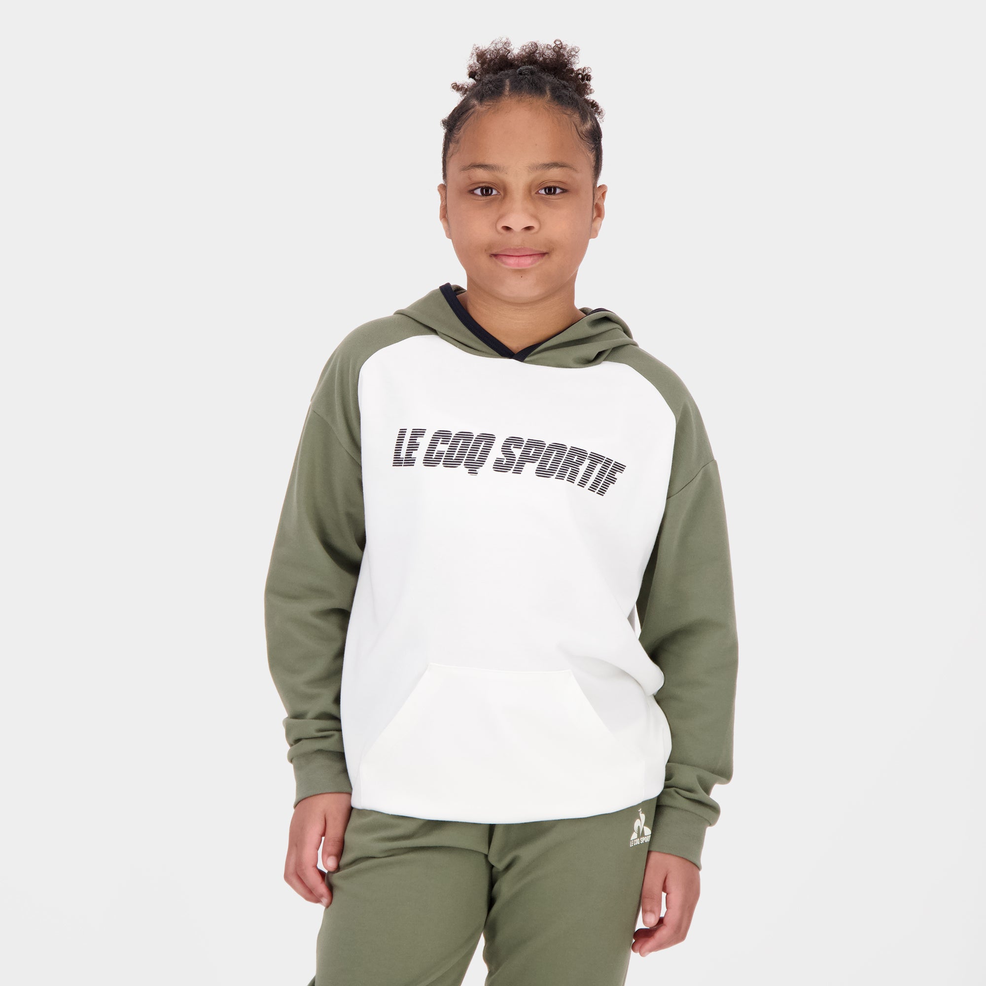 2520306-GRAPHIQUE Hoody N°1 Enfant marshmallow | Sweat zippé à capuche Enfant