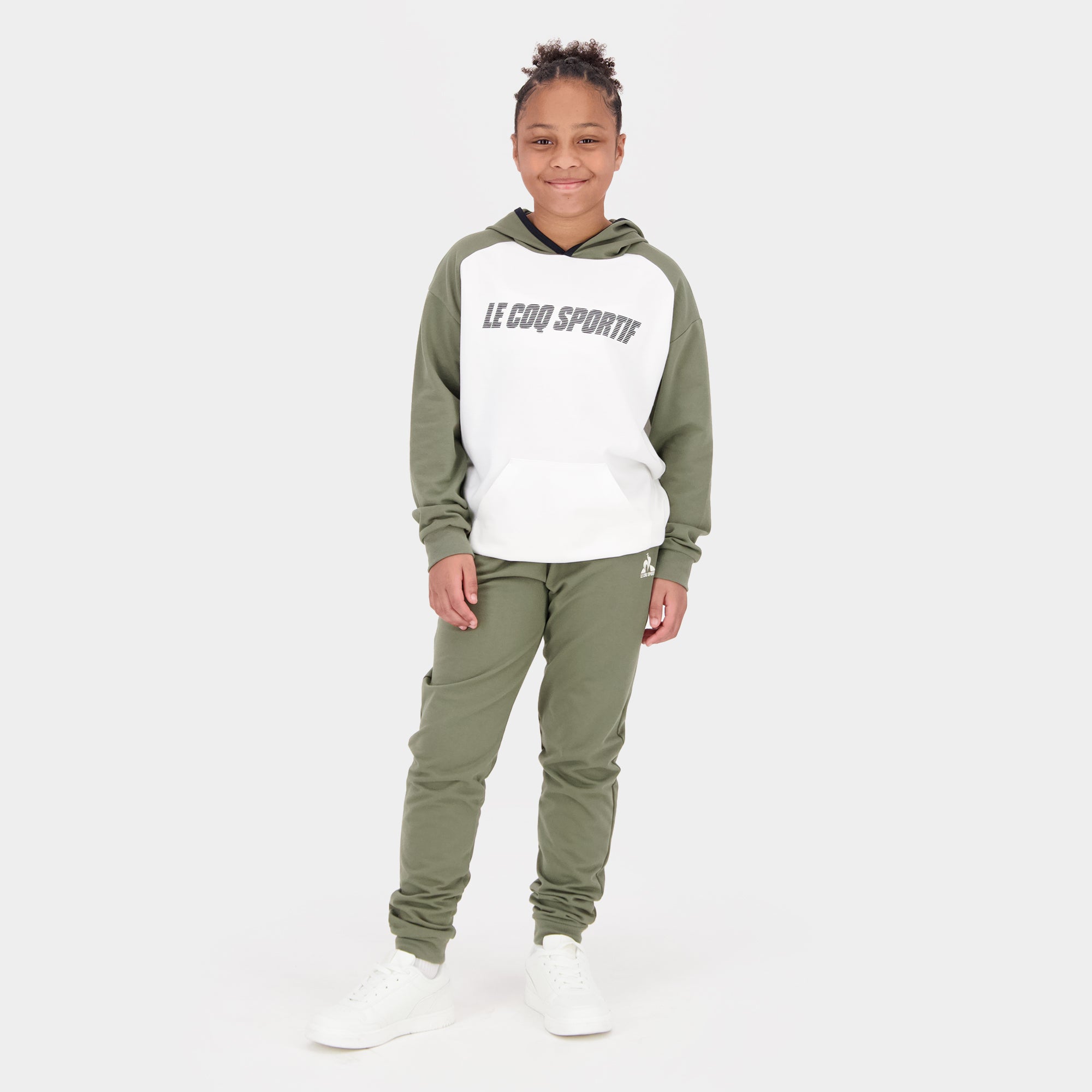 2520306-GRAPHIQUE Hoody N°1 Enfant marshmallow | Sweat zippé à capuche Enfant