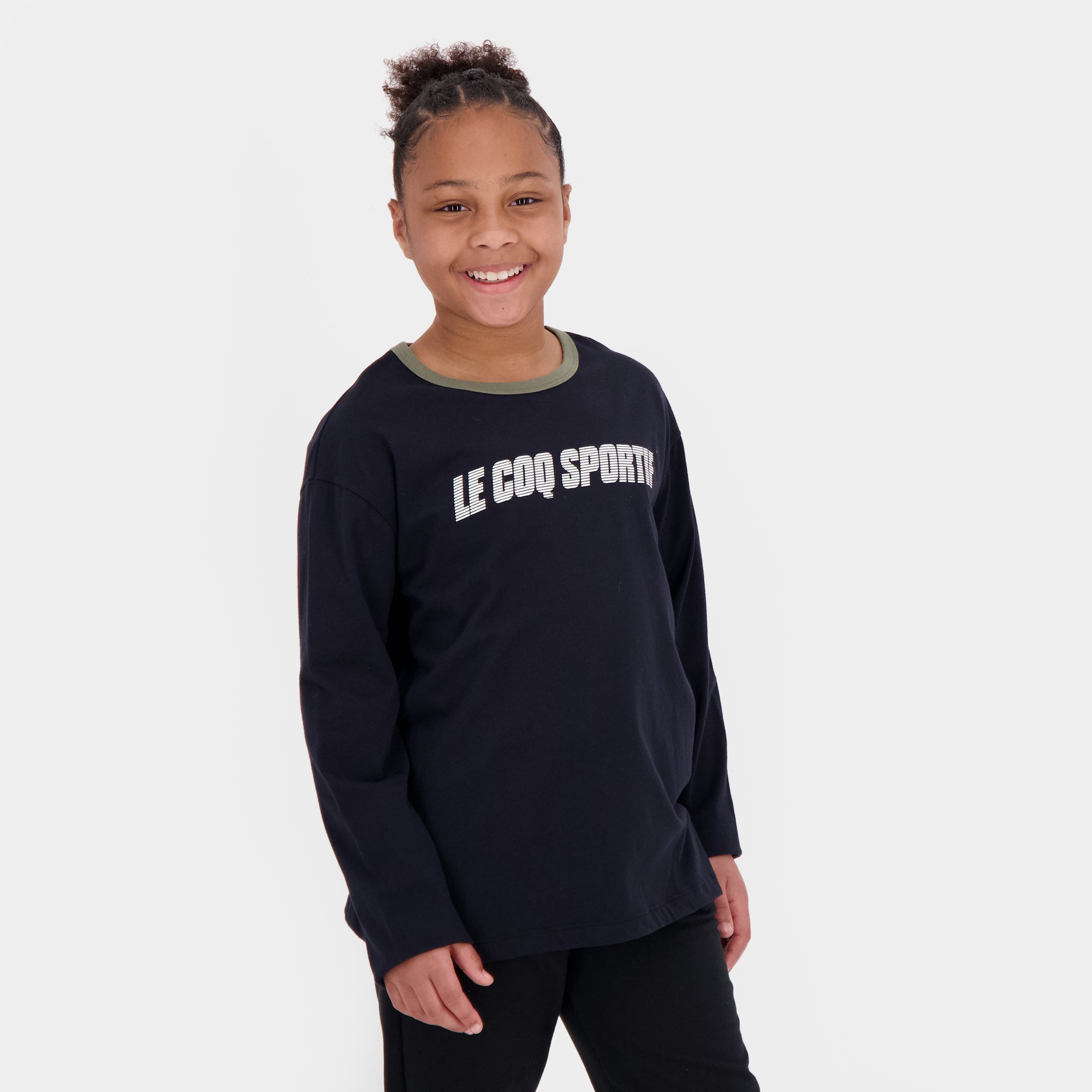 2520307-GRAPHIQUE Tee SL N°1 ENFANT black light | T-shirt manches longues Enfant