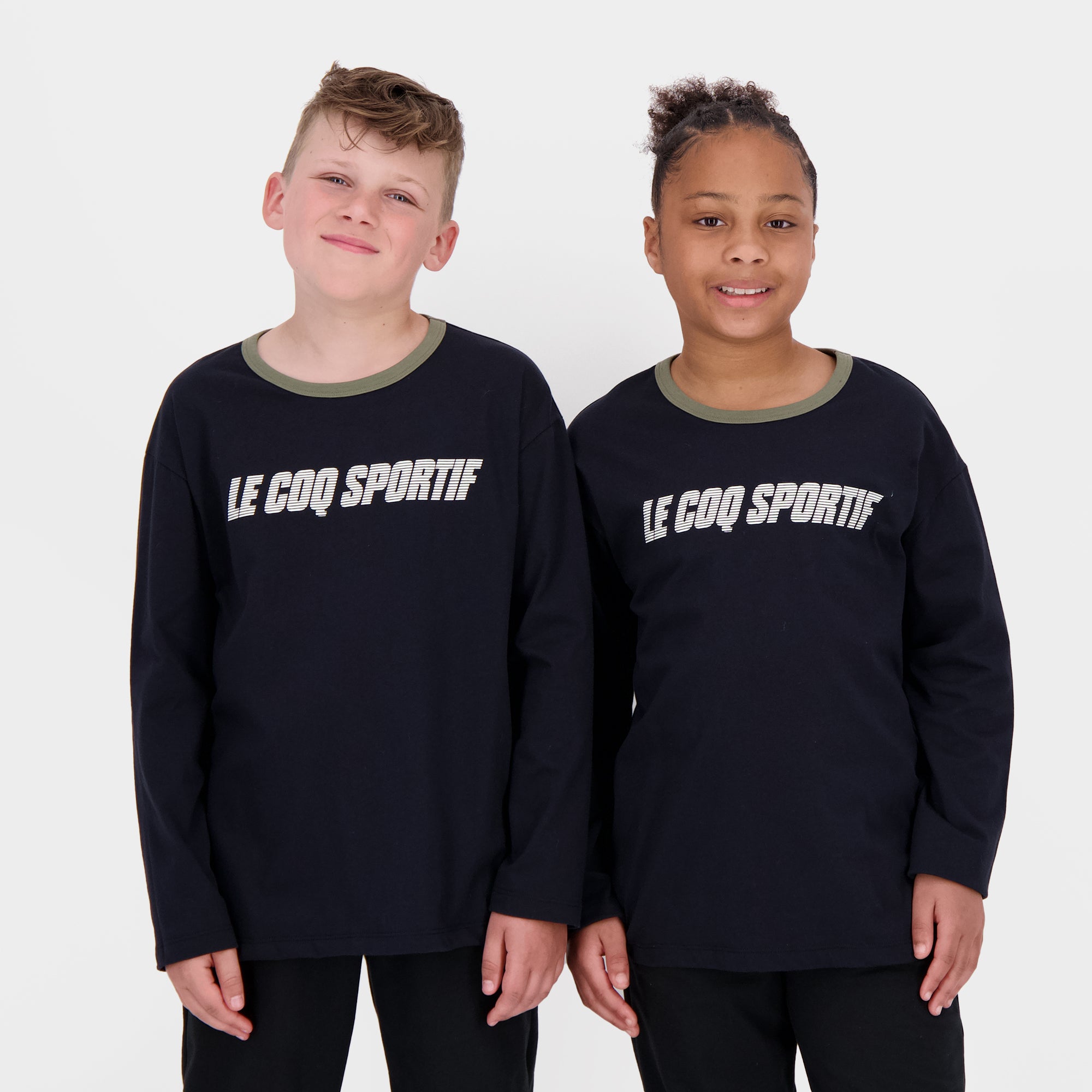2520307-GRAPHIQUE Tee SL N°1 ENFANT black light | T-shirt manches longues Enfant