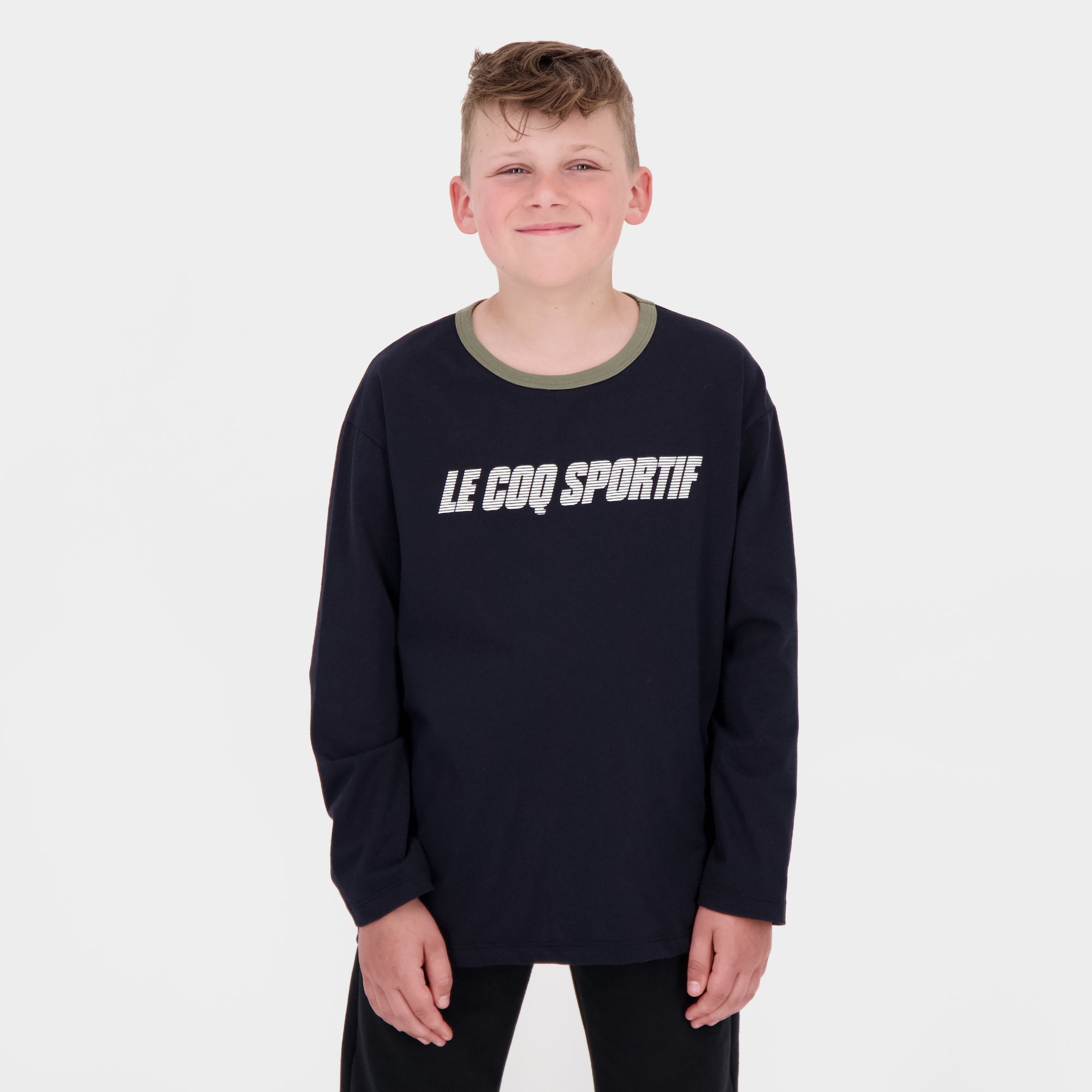 2520307-GRAPHIQUE Tee SL N°1 ENFANT black light | T-shirt manches longues Enfant