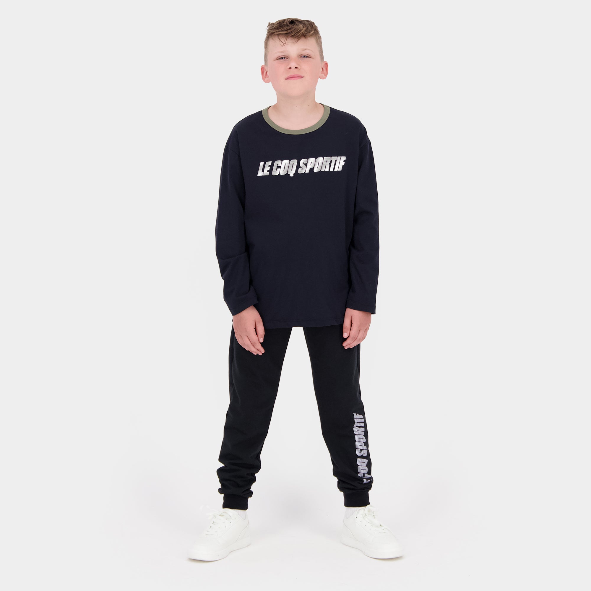 2520307-GRAPHIQUE Tee SL N°1 ENFANT black light | T-shirt manches longues Enfant