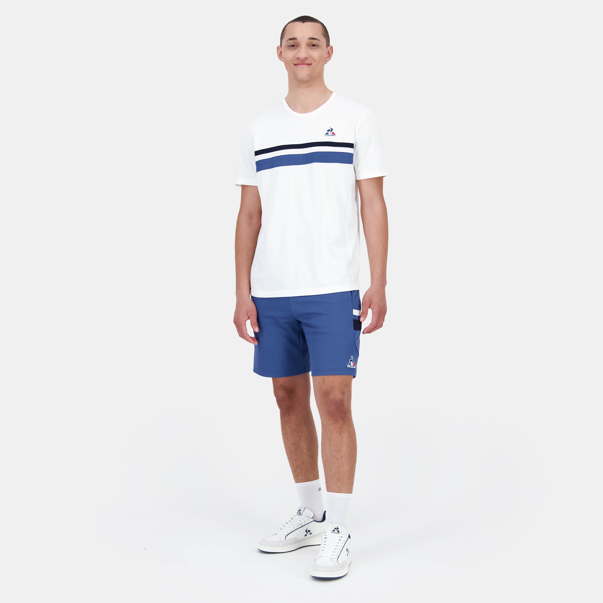 2520337-HERITAGE SP Tee SS N°2 M marshmallow | T-shirt Homme