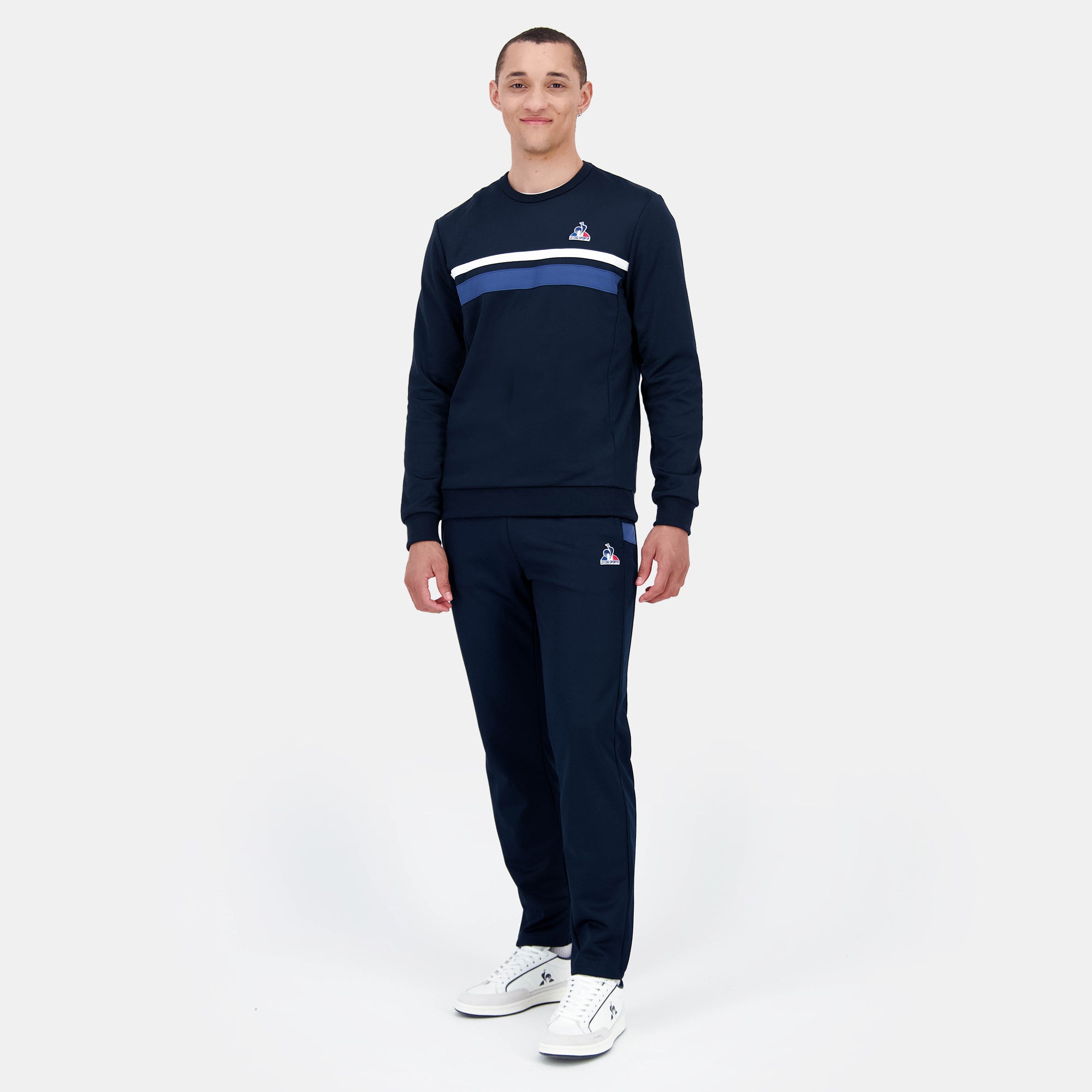 2520338-HERITAGE SP Crew SWEAT N°1 M sky captain | Sweat col rond Homme