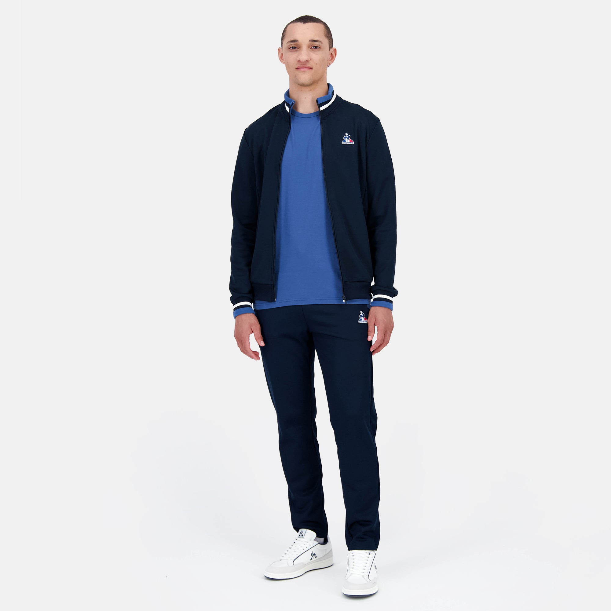 2520339-HERITAGE SP FZ Sweat N°1 M sky captain | Sweat zippé Homme