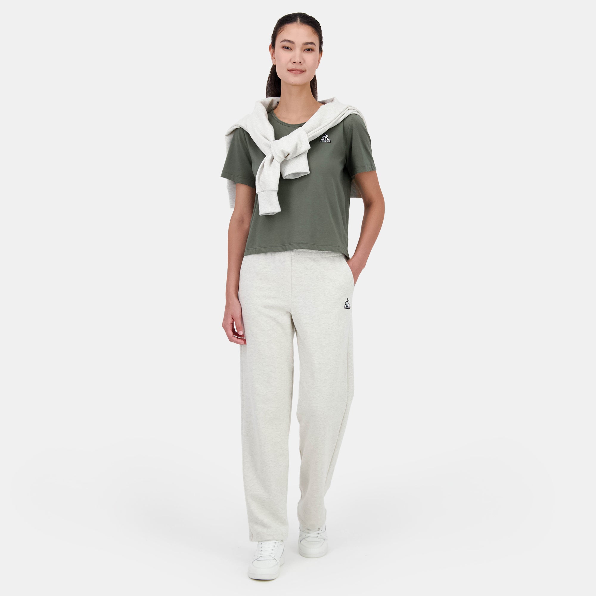 2520377-CONTEMPORAIN SP Pant DROIT N°1 W beige | Pantalon Femme