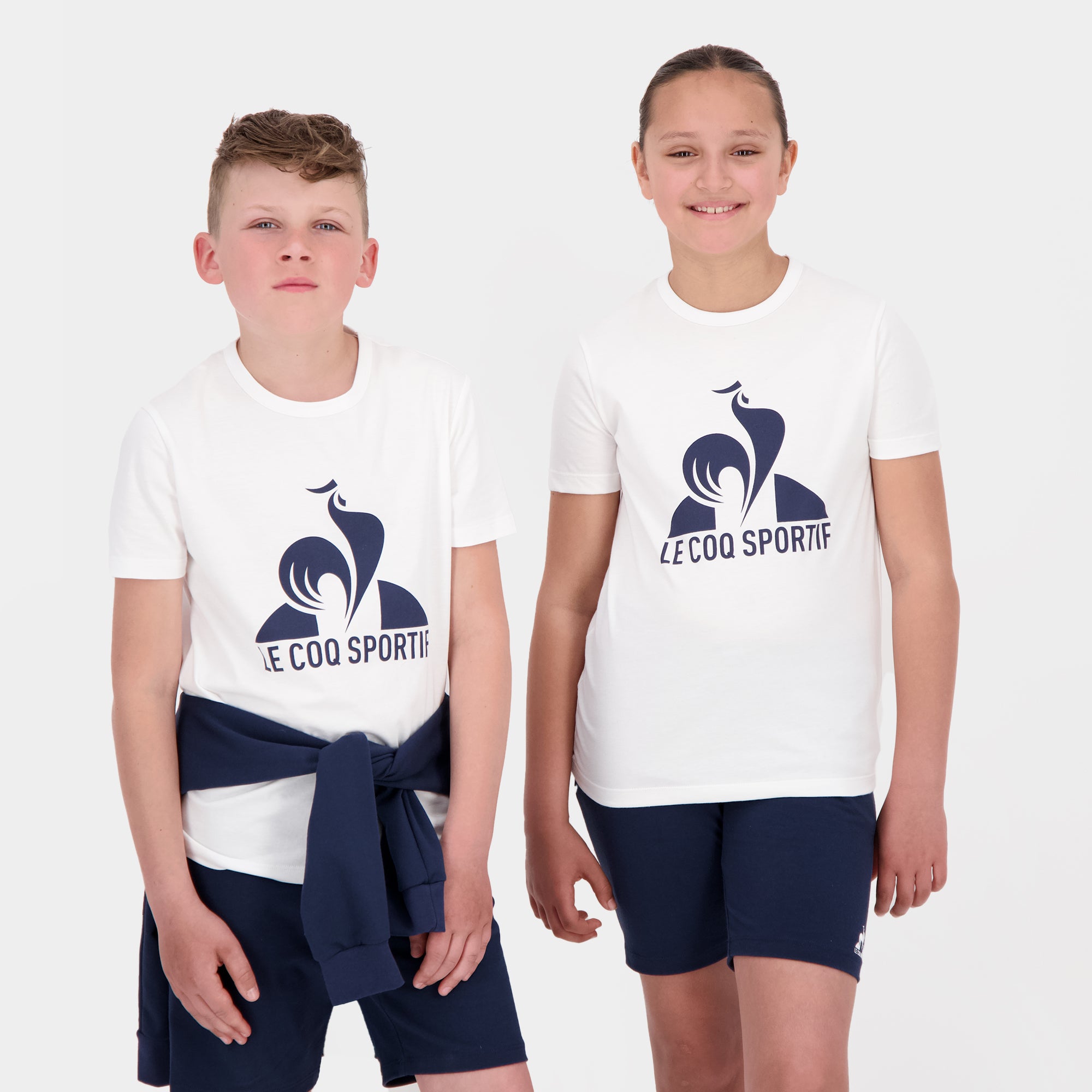2520440-ESS Tee SS N°1 Enfant white light | T-shirt Enfant