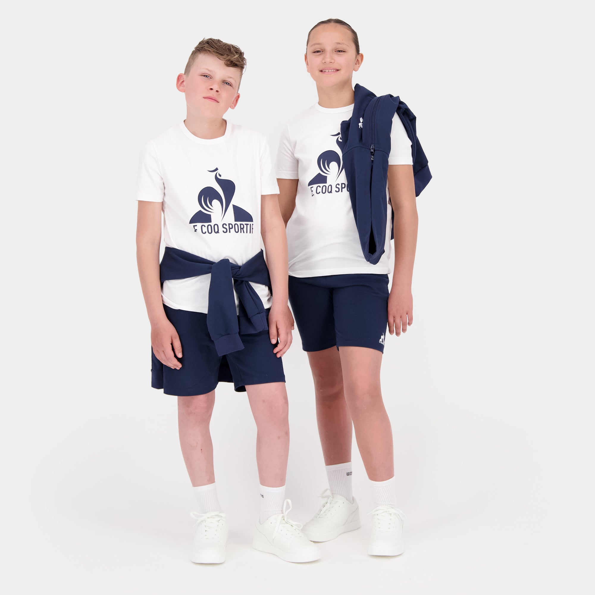2520440-ESS Tee SS N°1 Enfant white light | T-shirt Enfant