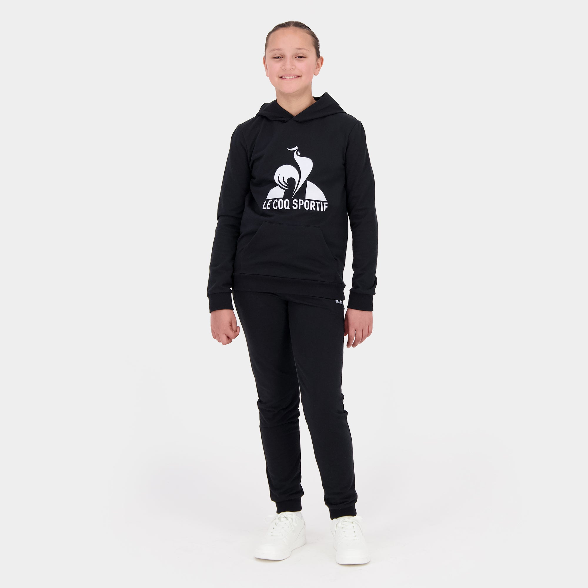 2520443-ESS Hoody N°1 Enfant black light | Sweat à capuche Enfant