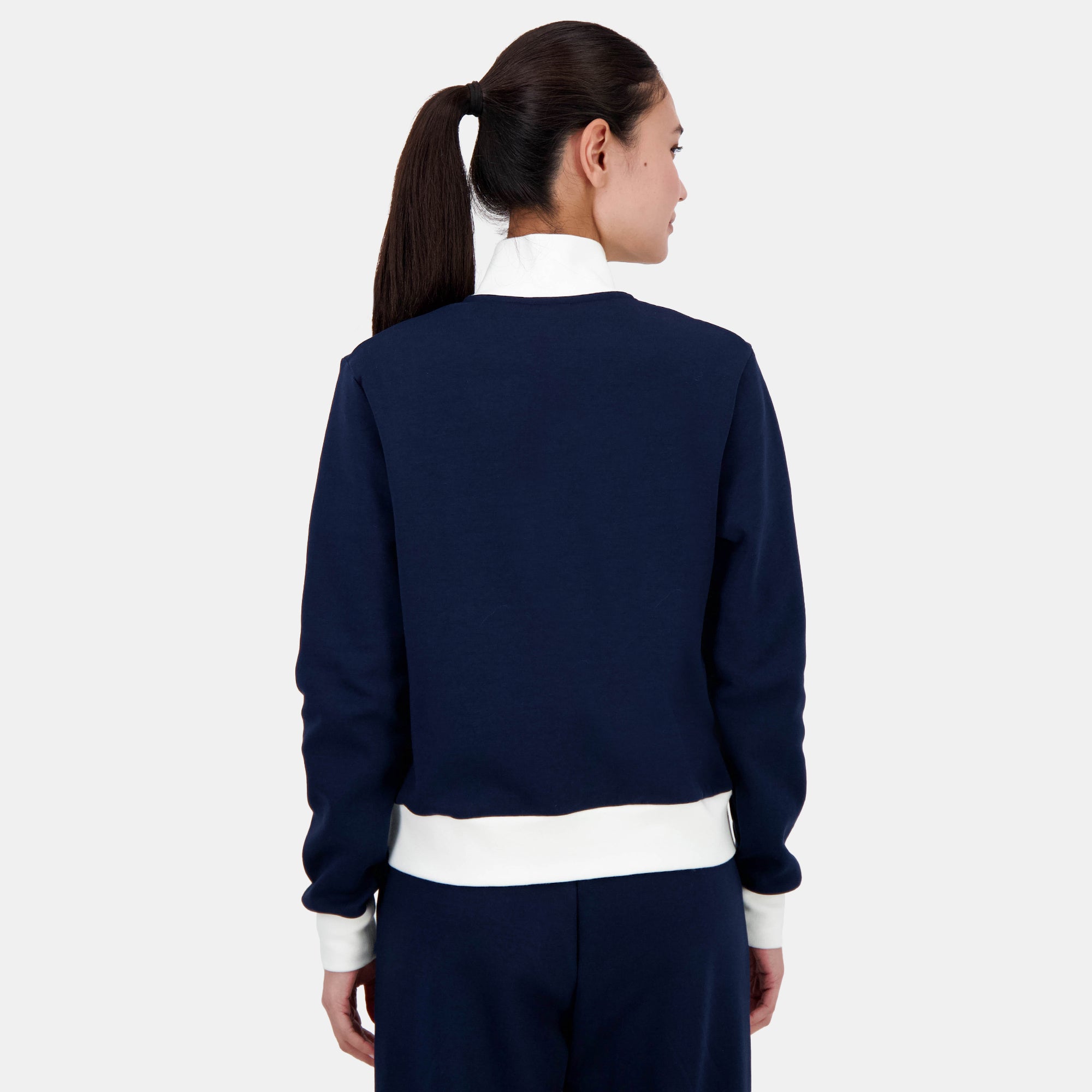 2520498-HERITAGE SP FZ Sweat N°1 W dark velvet | Sweat zippé Femme