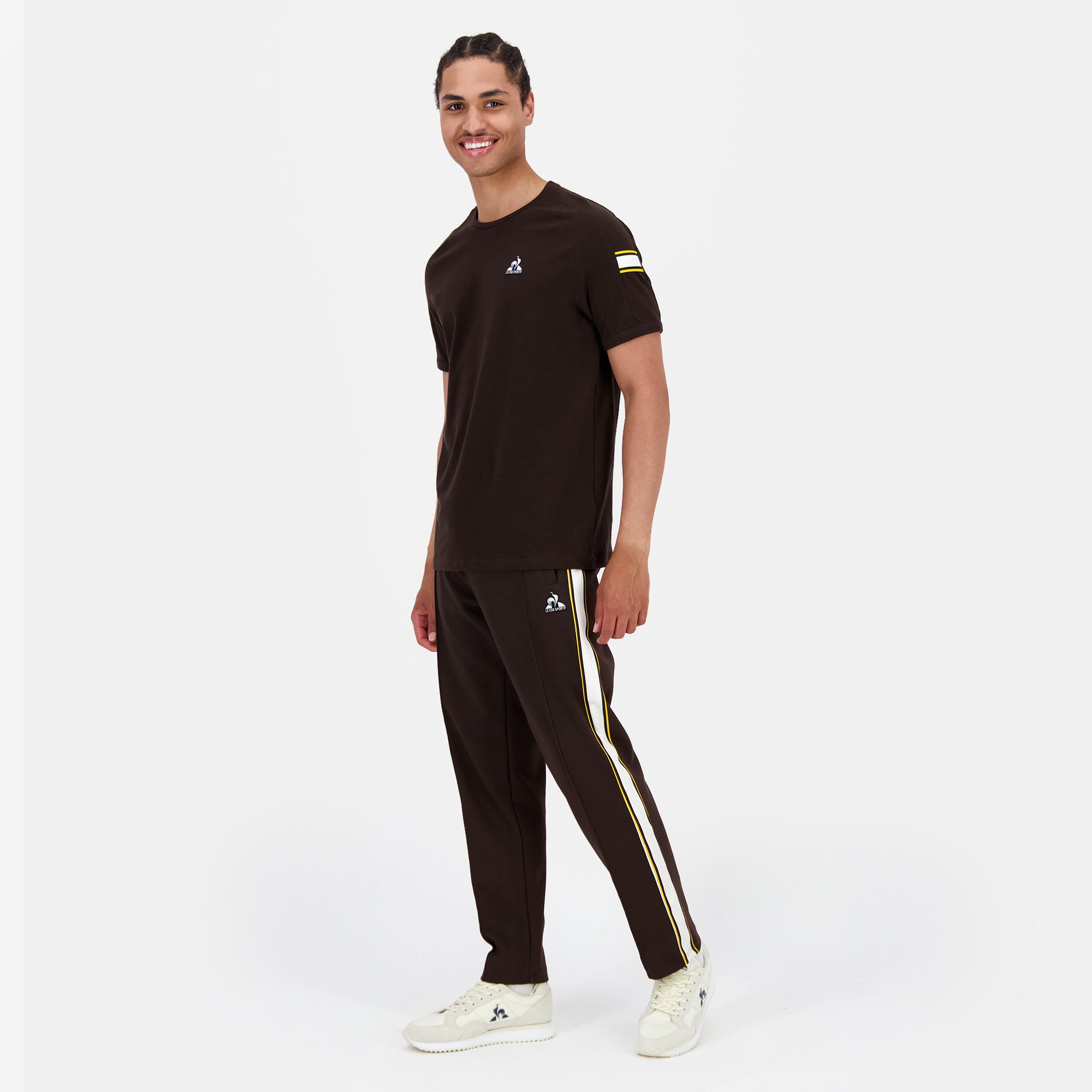 2520879-HERITAGE LF Tee SS N°1 M molé | T-shirt Homme