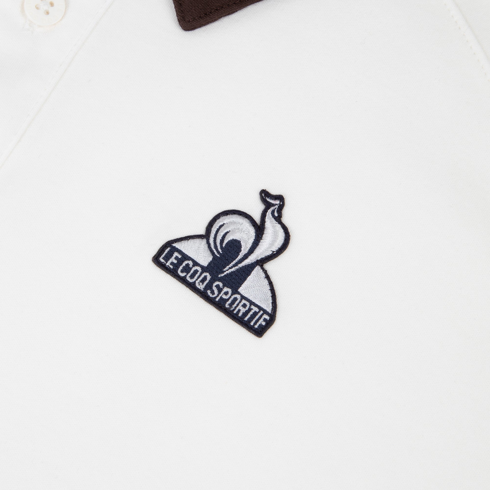 2520880-HERITAGE LF Polo SS N°1 M marshmallow/mo | Polo Homme