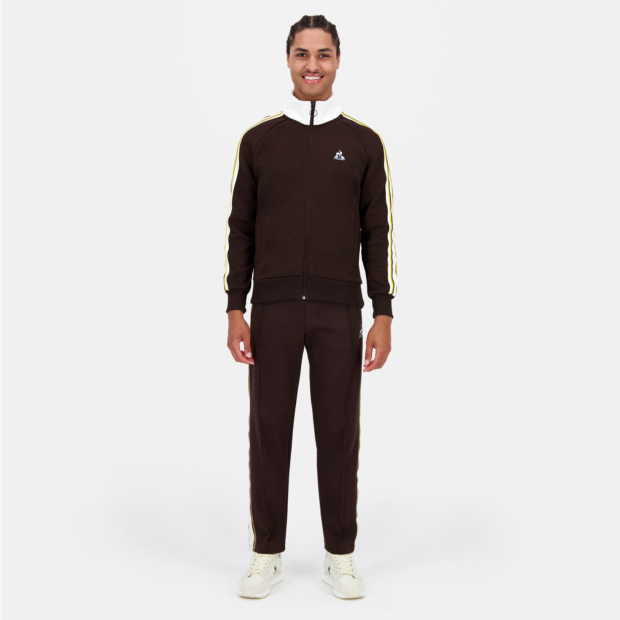 2520882-HERITAGE LF FZ Sweat N°1 M molé | Sweat zippé Homme