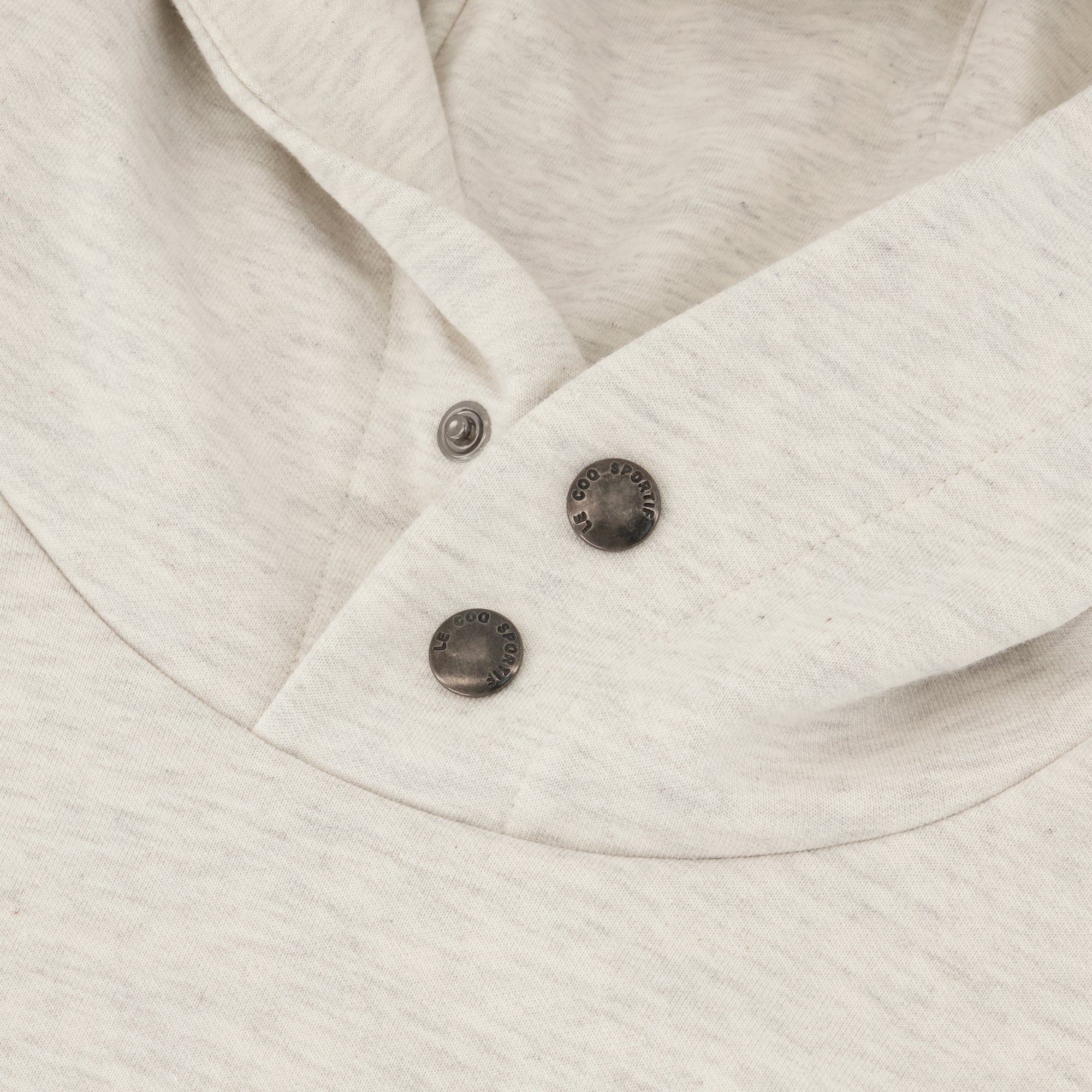 2520915-ESS T/T Hoody N°1 M beige chiné | Sweat à capuche Homme