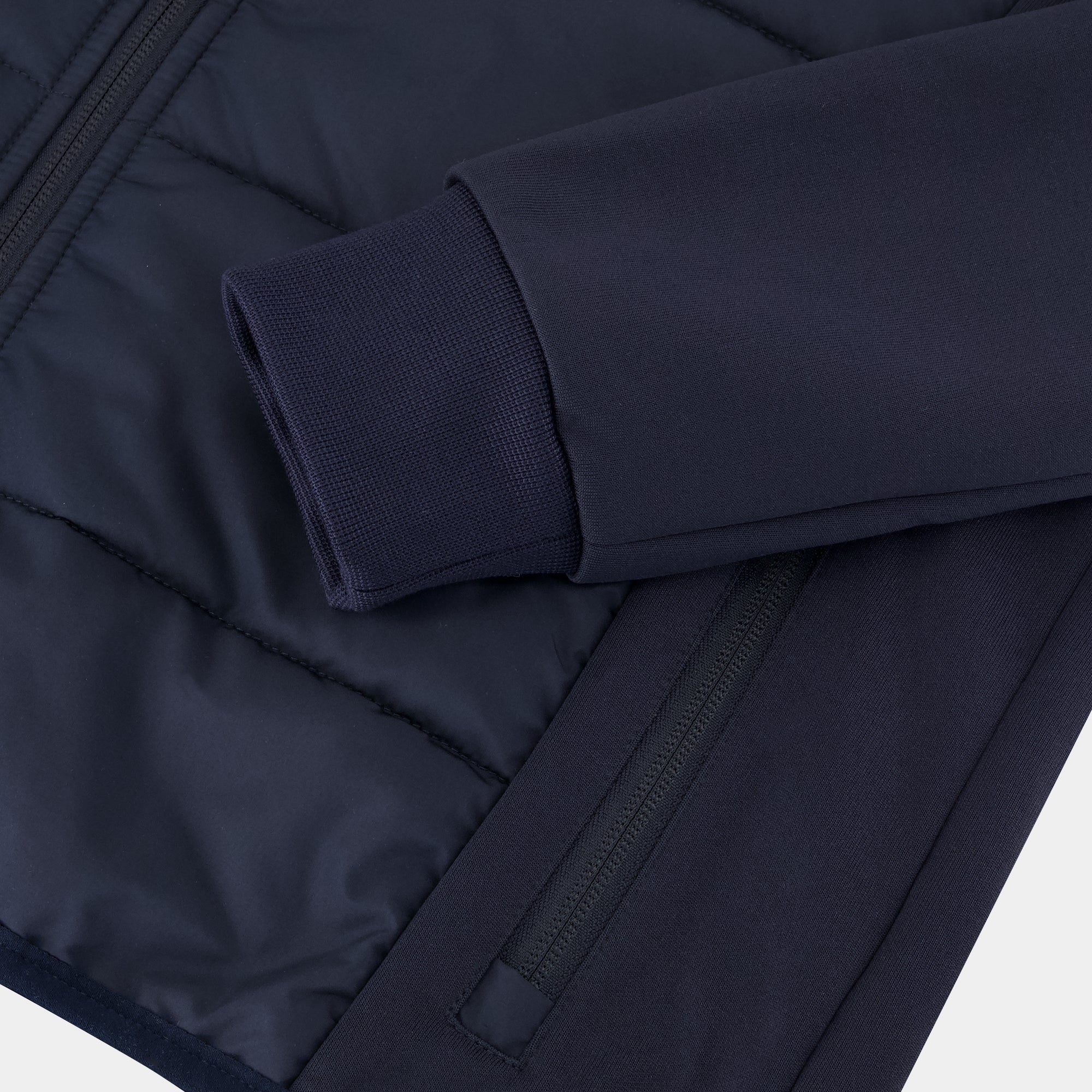 2520923-ESS T/T LF Veste Hybride N°1 M sky capta | Sweat zippé à capuche Homme