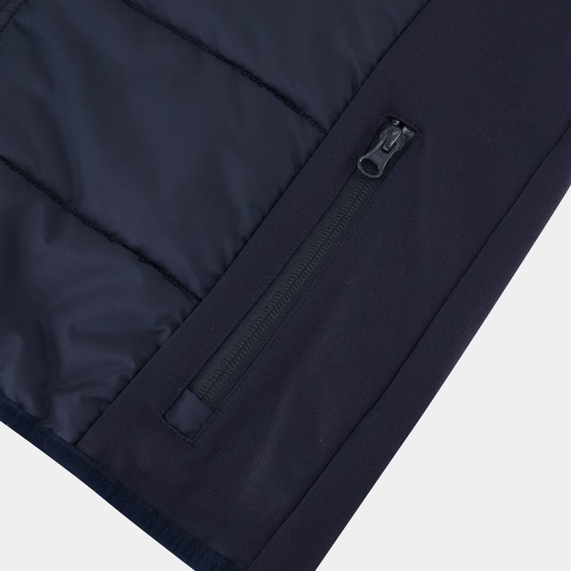 2520923-ESS T/T LF Veste Hybride N°1 M sky capta | Sweat zippé à capuche Homme