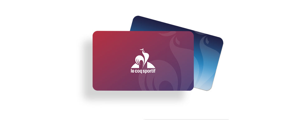 carte cadeau Le Coq sportif