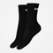 2210751-ESS Chaussettes Haute X2 N°1 black  | Socks Unisex