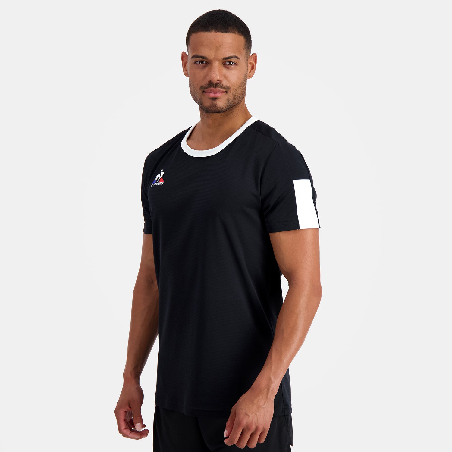 2220019-N°1 TRAINING Tee SS M black  | Maglietta Uomo