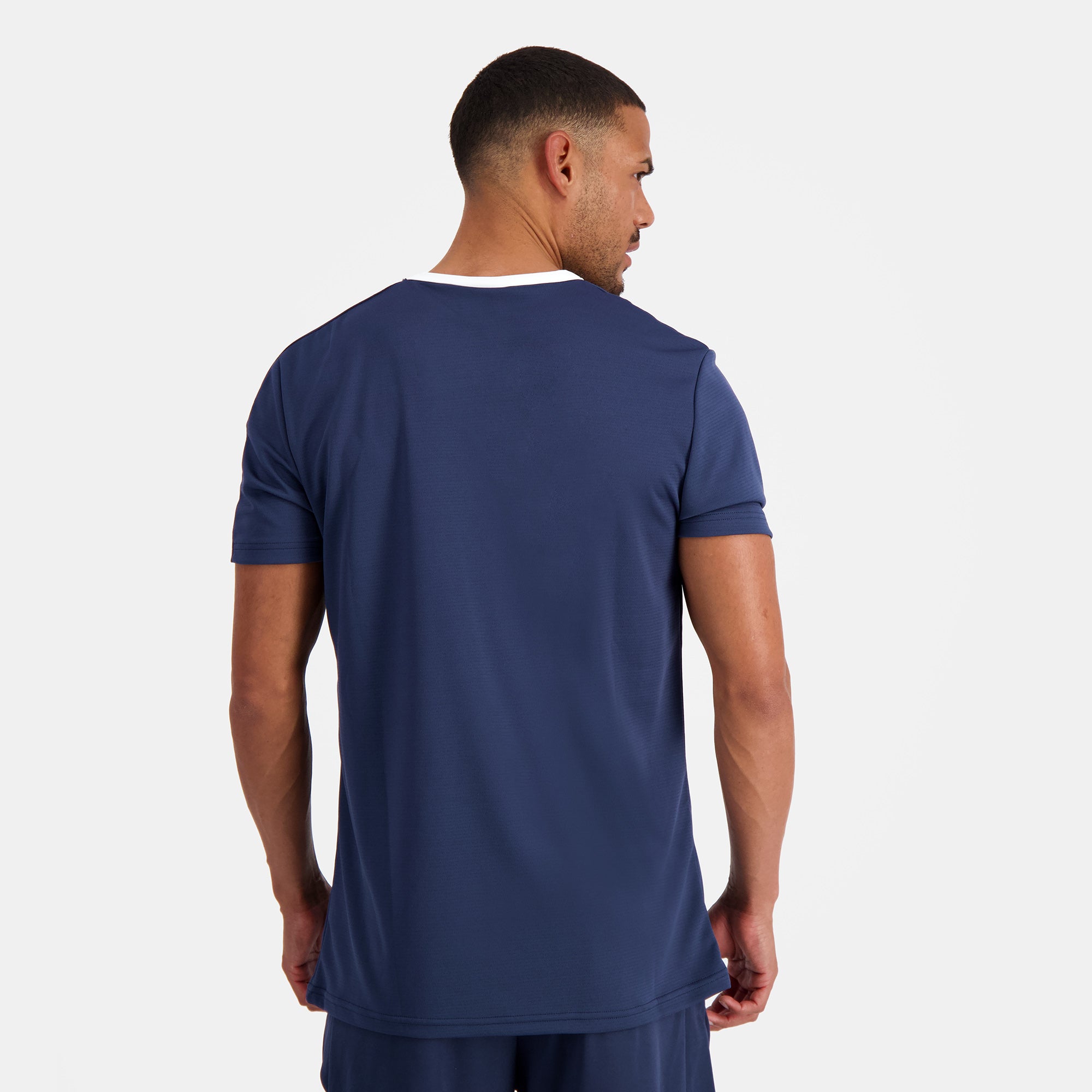 2220020-N°1 TRAINING Tee SS M dress blues  | Maglietta Uomo