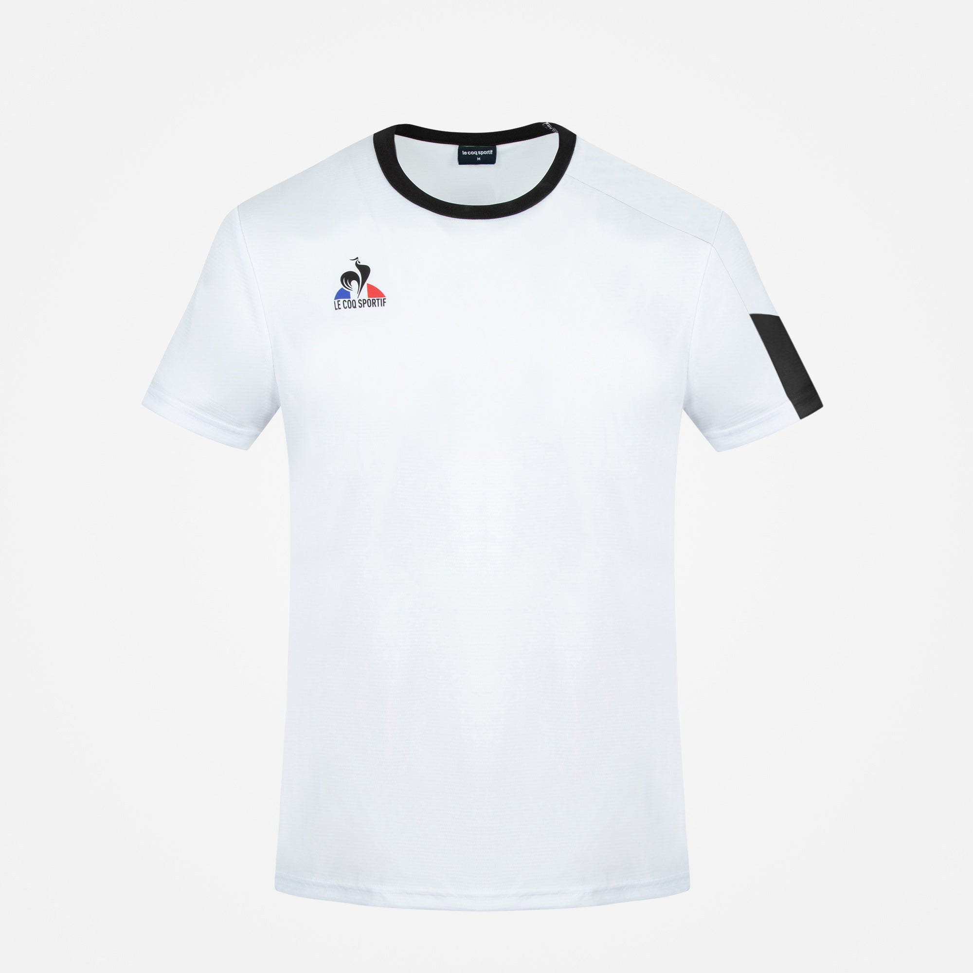 2220022-N°1 TRAINING Tee SS M new optical white  | T-Shirt for men