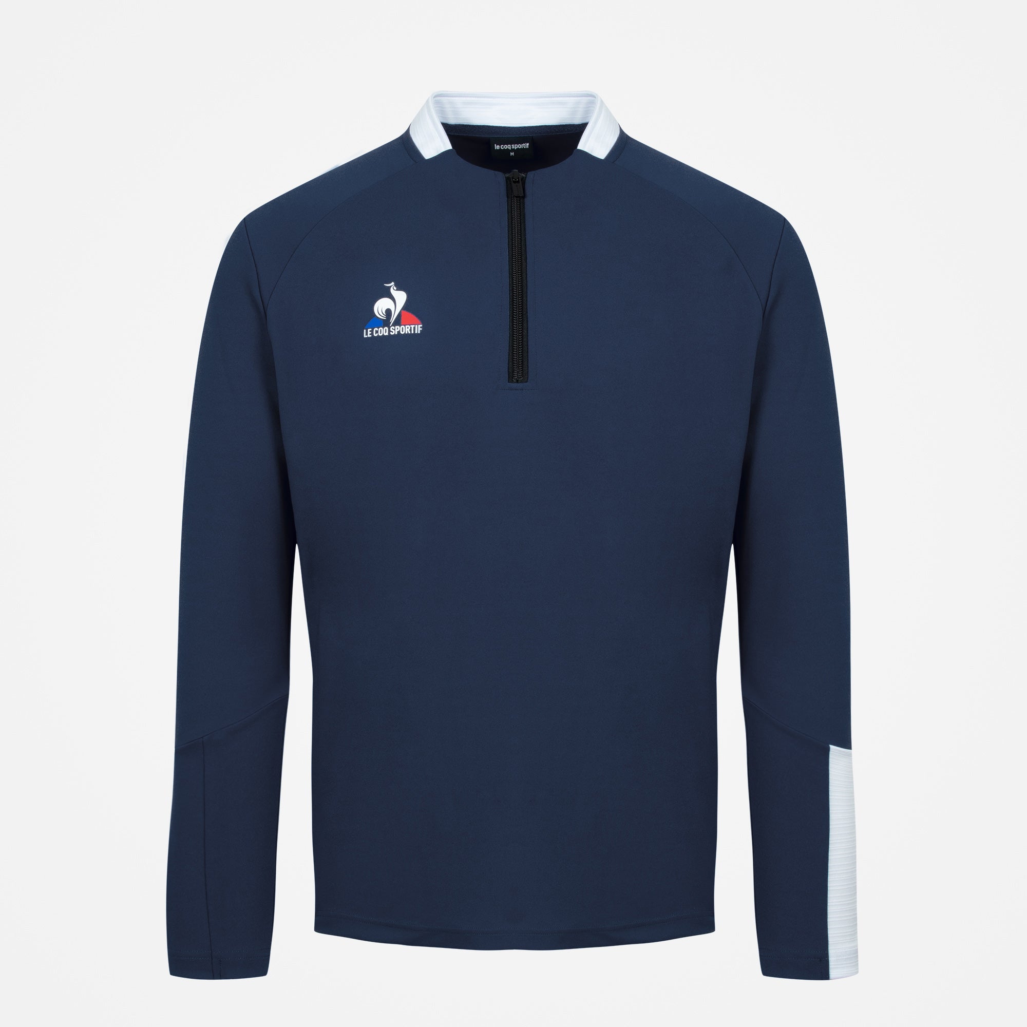 2220026-N°1 TRAINING Sweat 3/4 Zip M dress blues  | Sweatshirt for men