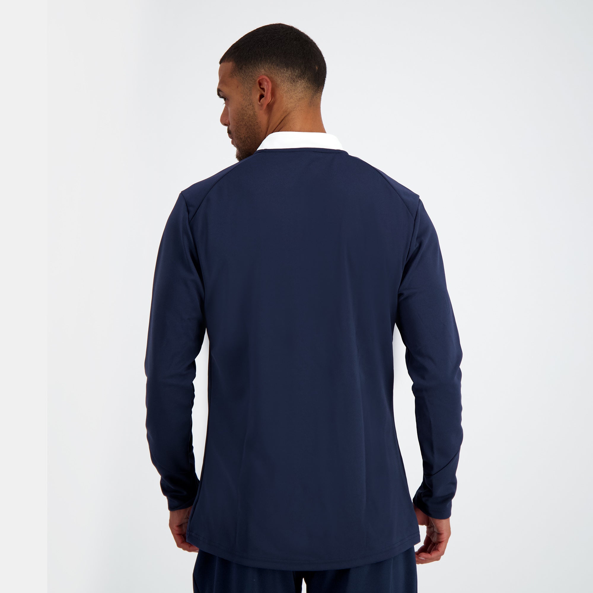2220026-N°1 TRAINING Sweat 3/4 Zip M dress blues  | Sweatshirt for men