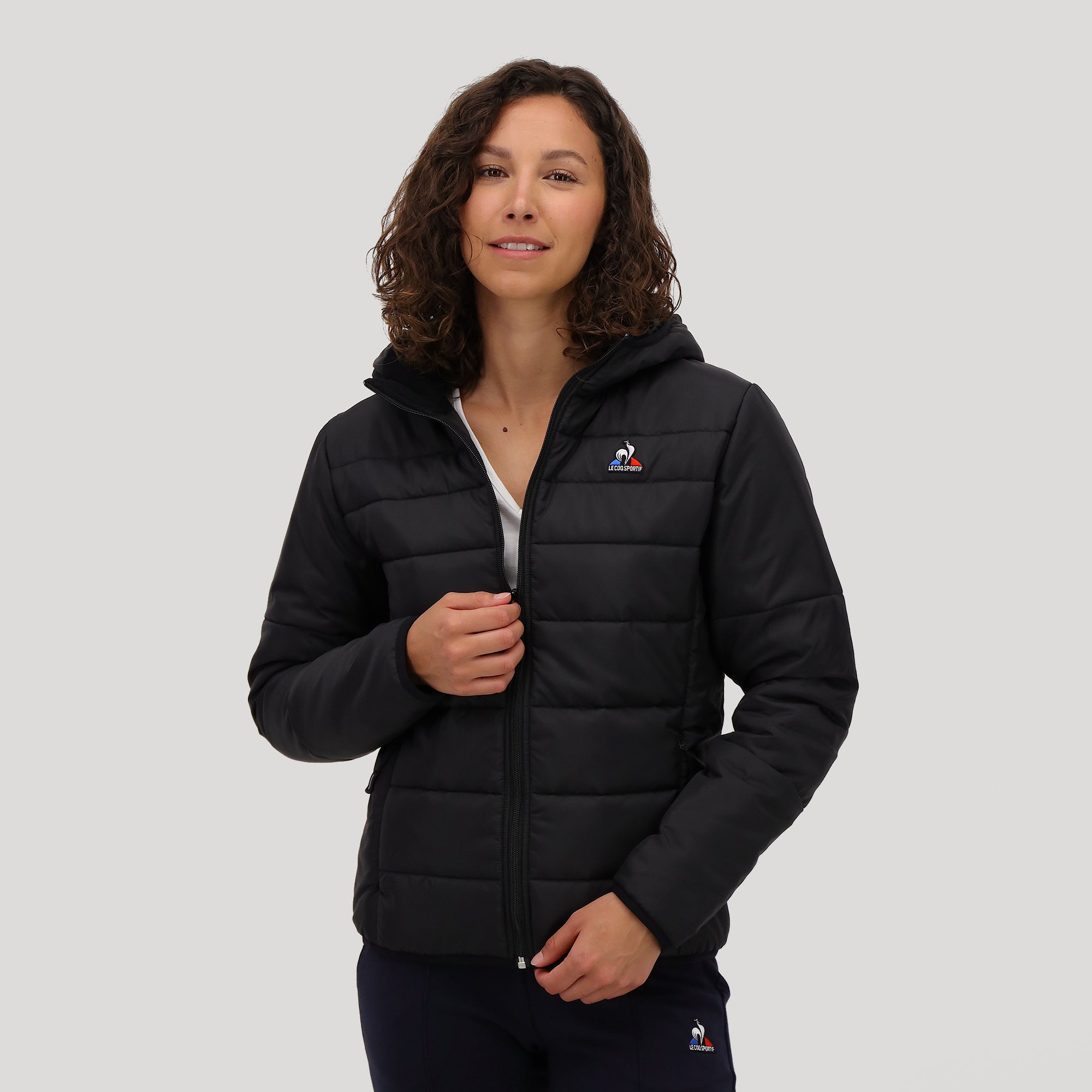 2220658-ESS Doudoune light N°1 W black  | Down Jacket légère for women