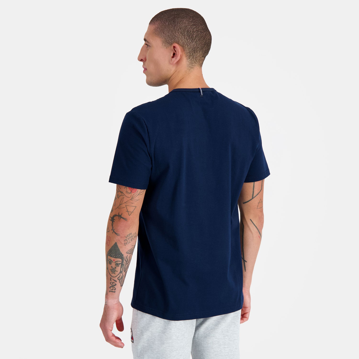 2310545-ESS Tee SS N°4 M dress blues  | Camiseta Hombre