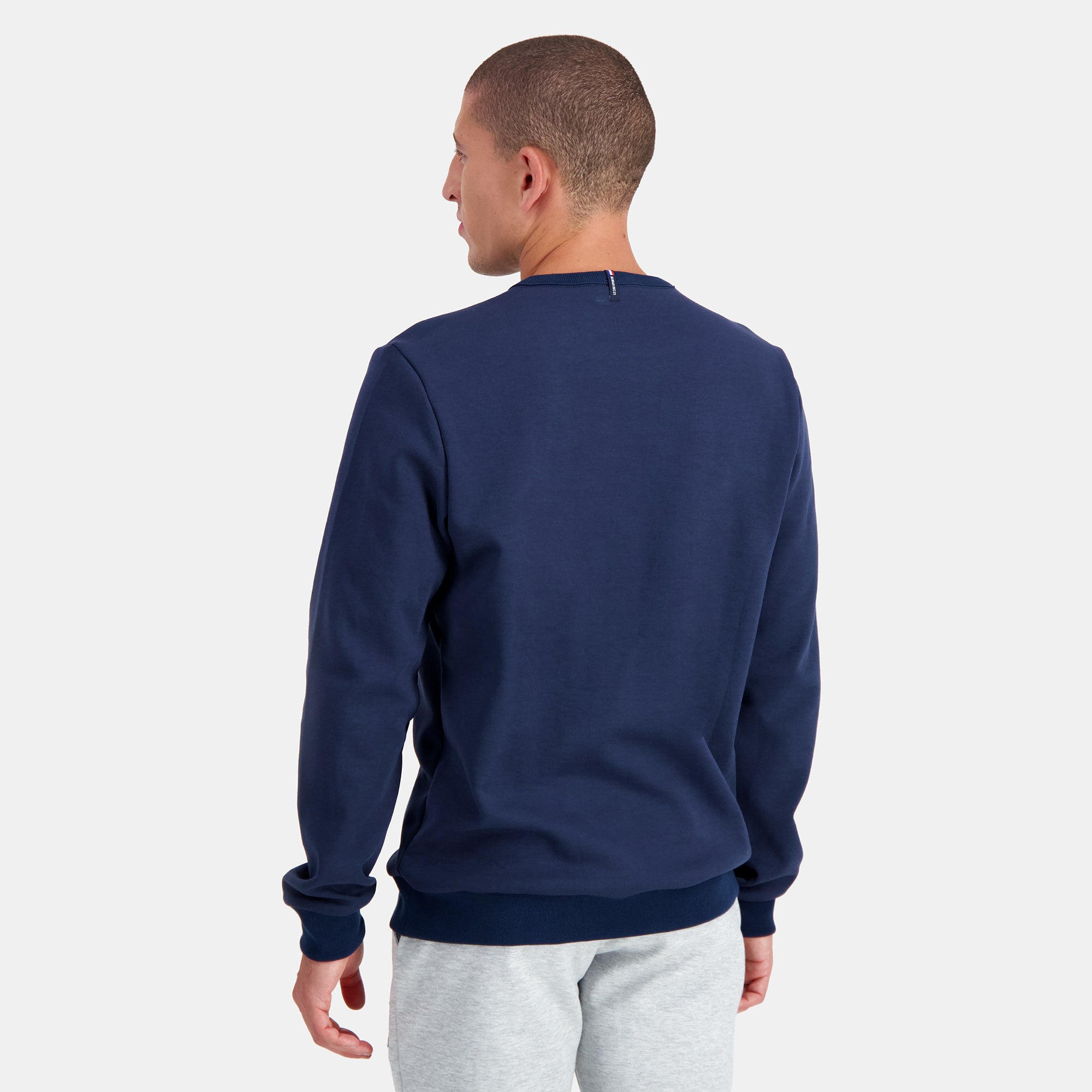 2310558-ESS Crew Sweat N°4 M dress blues  | Round-Neck Sweatshirtshirt for men