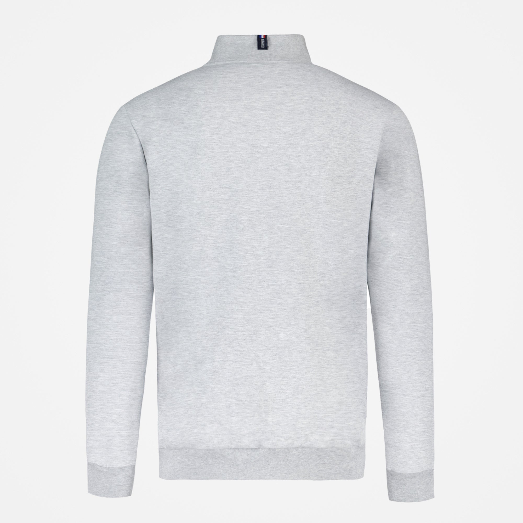 2310563-ESS FZ Sweat N°4 M gris chiné clair  | Zip-Up Sweatshirtshirt for men