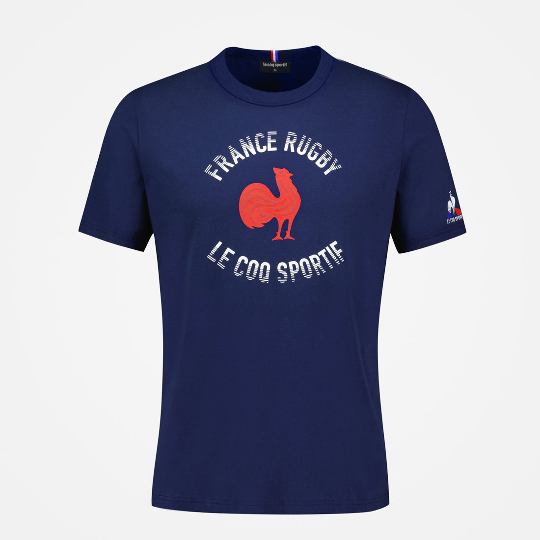 2320104-FFR FANWEAR Tee SS N°1 M bleu FR intense  | T-Shirt für Herren Logo arche