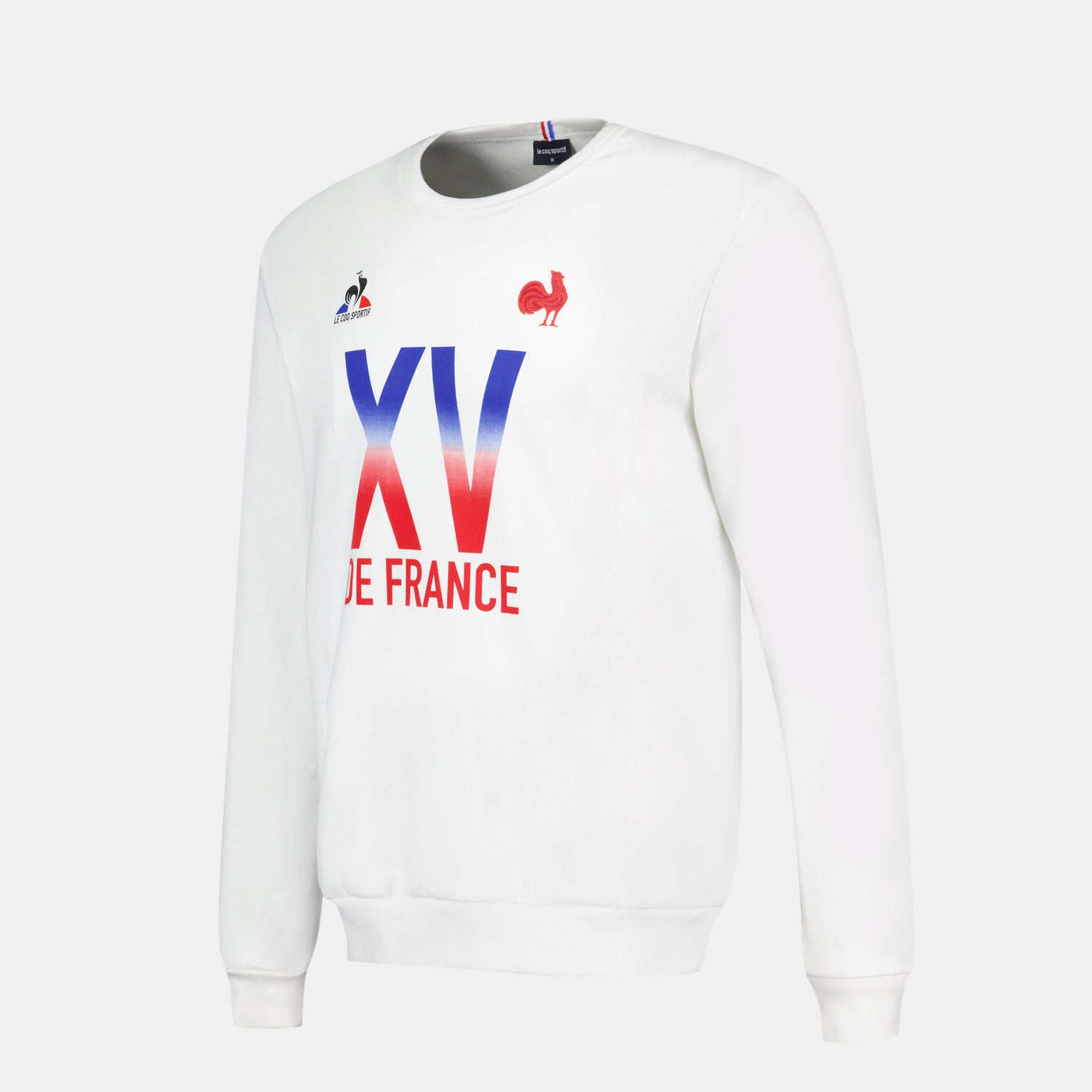 2320112-FFR FANWEAR Crew Sweat N°2 M new optical  | Sweatshirtshirt Mit Rundhalsausschnitt für Herren XV de France