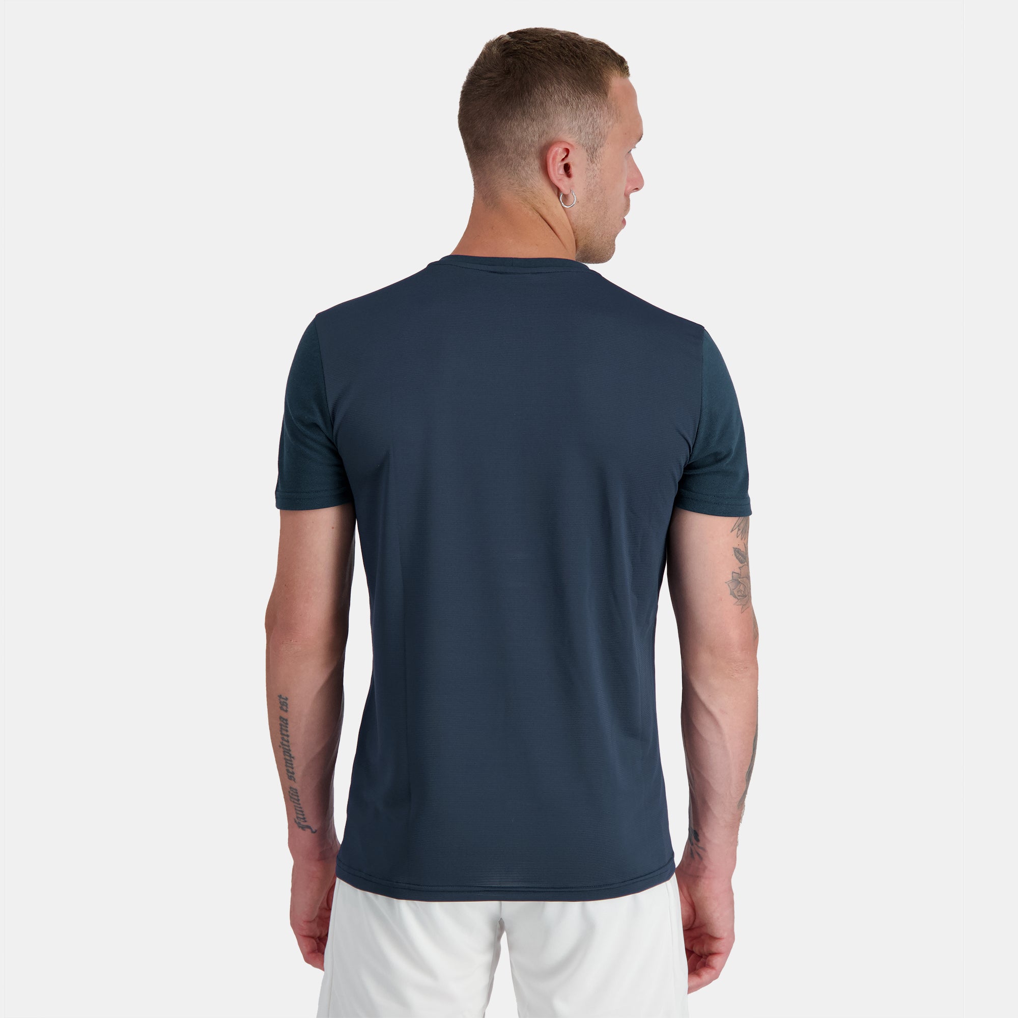 2320133-TENNIS Tee SS N°4 M dress blues  | Camiseta Hombre