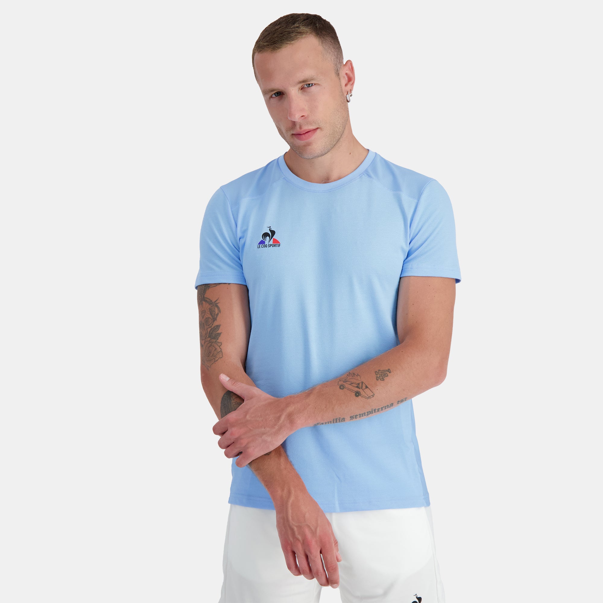 2320134-TENNIS Tee SS N°4 M fly blue | T-shirt Homme