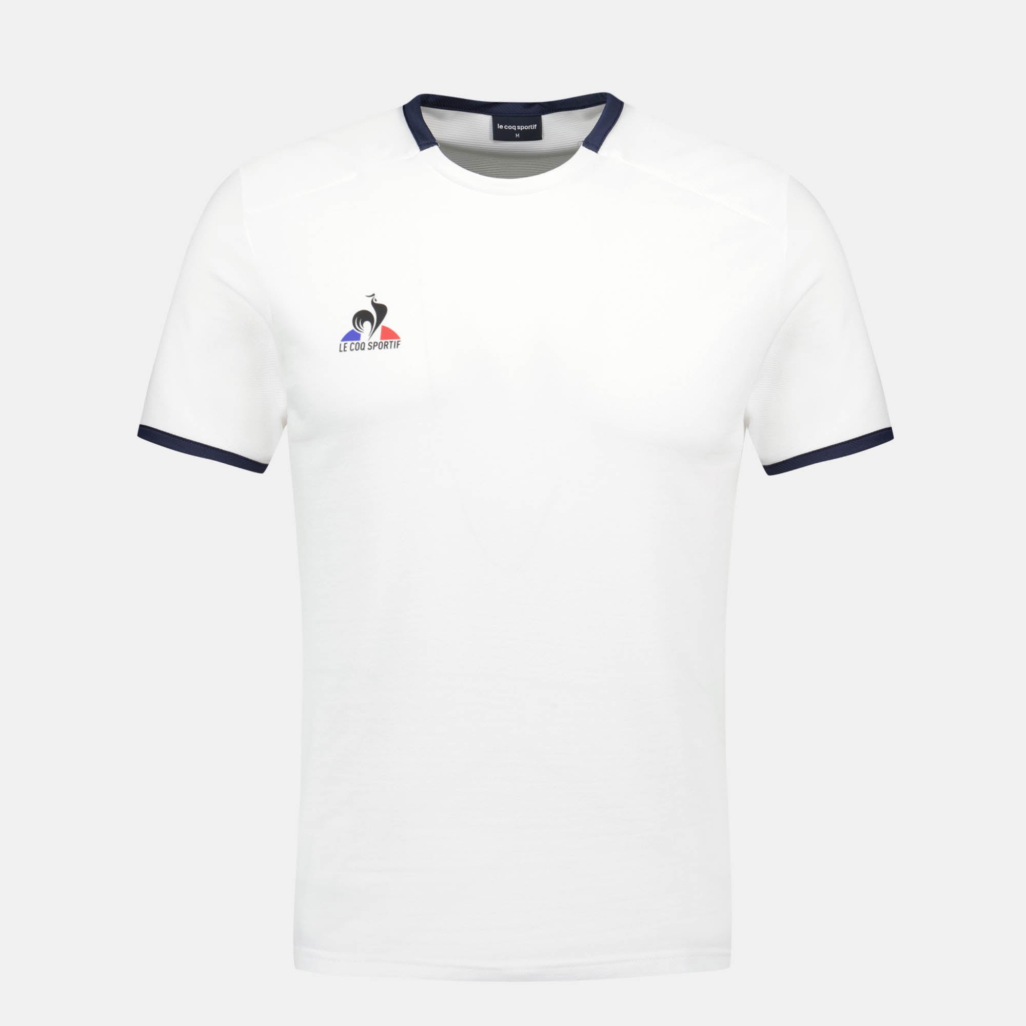 2320138-TENNIS Tee SS N°5 M new optical white/dr  | Maglietta Uomo