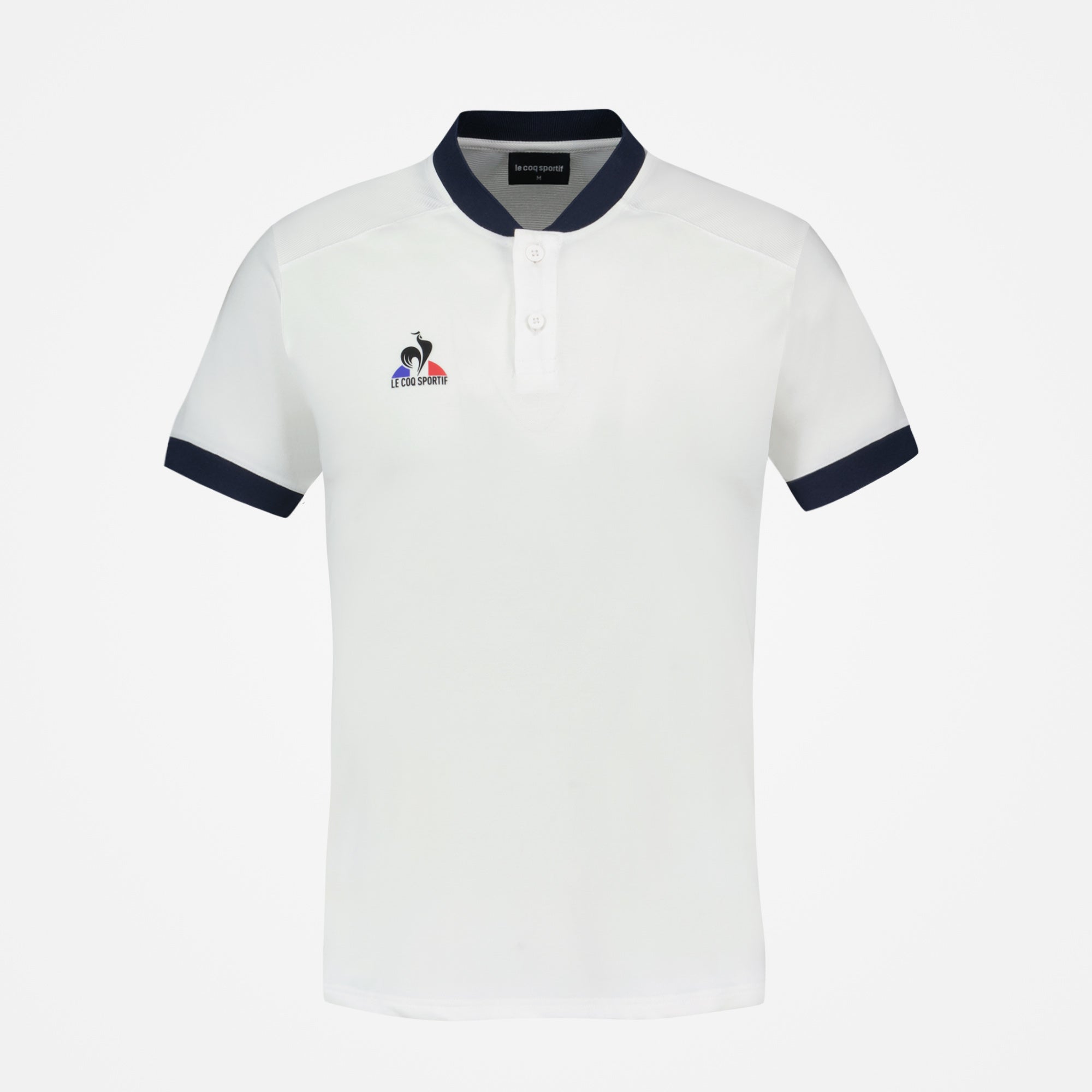 2320141-TENNIS Polo SS N°7 M new optical white/d  | Polo Hombre