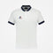 2320141-TENNIS Polo SS N°7 M new optical white/d  | Polo Uomo