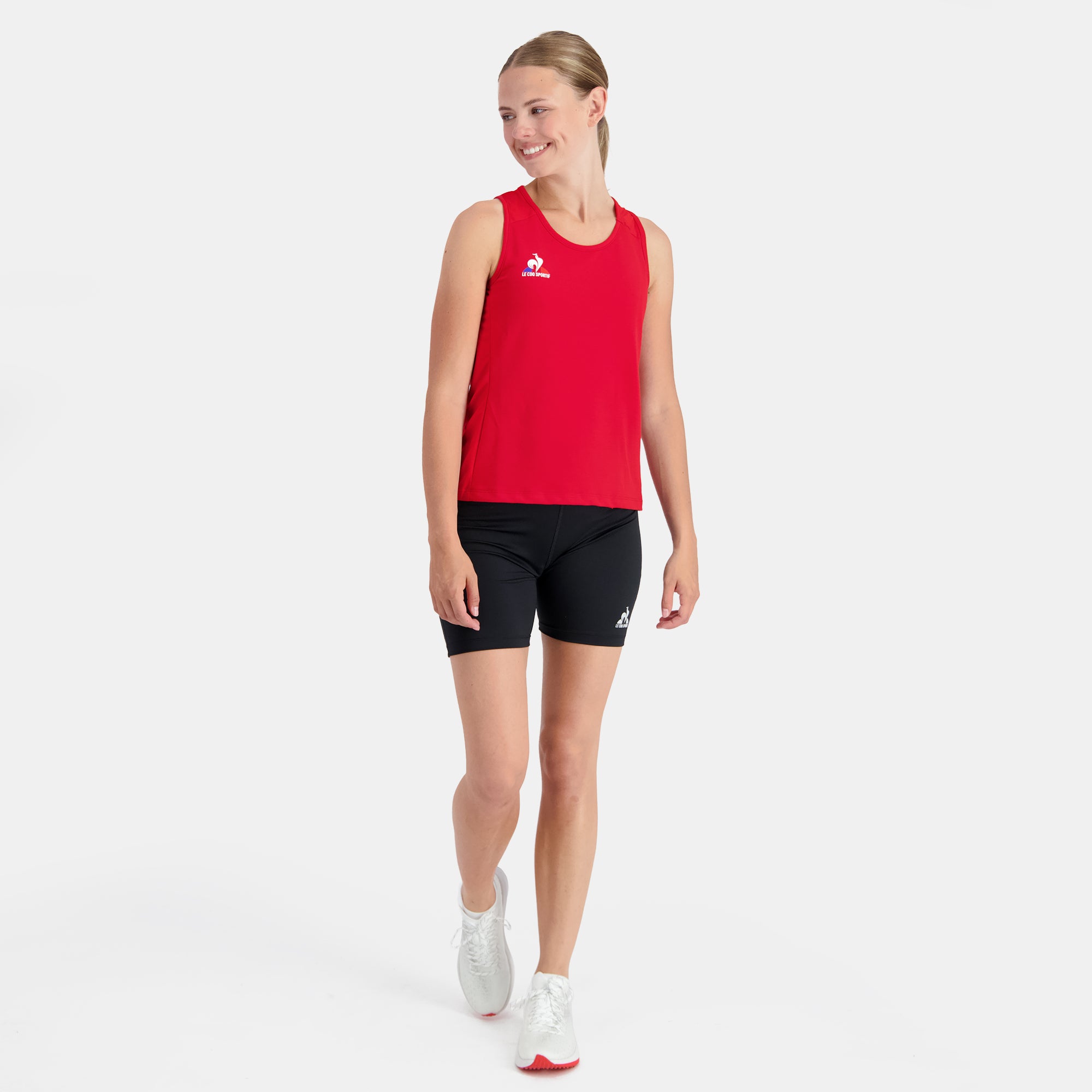 2320146-TENNIS Débardeur N°5 W pur rouge  | Tank Top for women