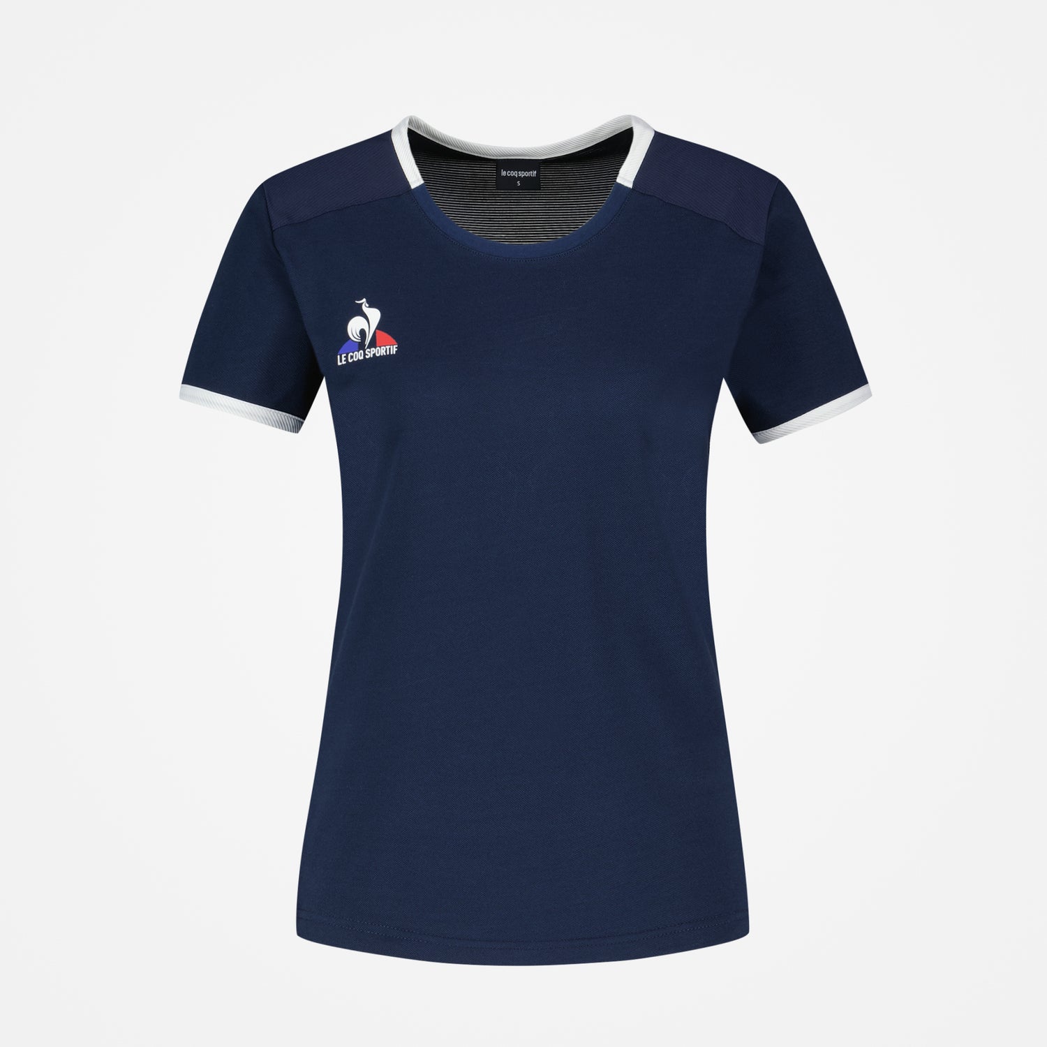 2320147-TENNIS Tee SS N°2 W dress blues/new opti  | Maglietta Donna