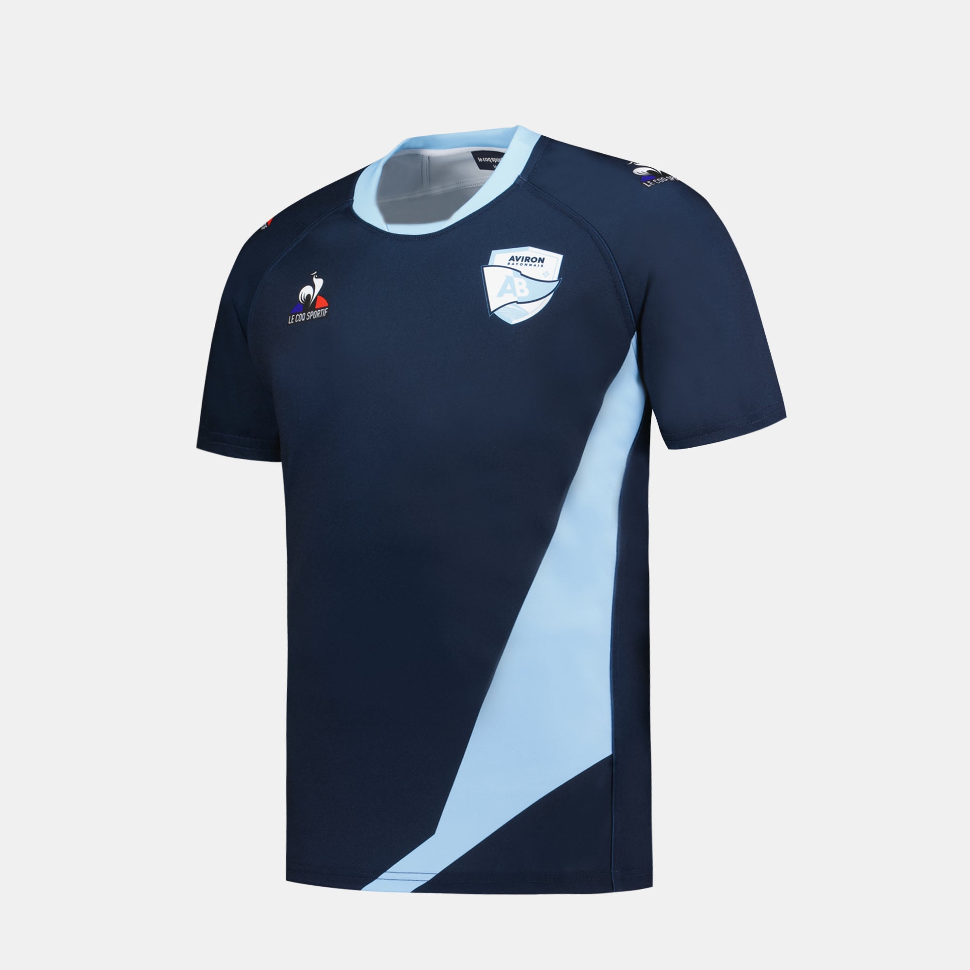 2320311-AB TRAINING Jersey SS M blue navy/fly bl  | Camiseta Hombre